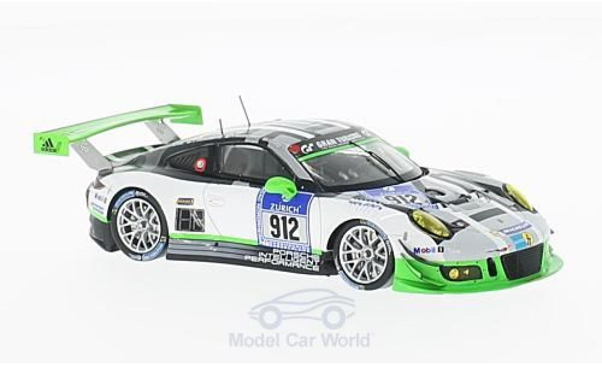 Porsche 991 GT3 R 1/43 Spark 911 GT3 R No.912 Manthey Racing 24h N&uuml;rburgring 2016 R.Lietz/J.Bergmeister/M.Christensen/F.Makowiecki modelauto