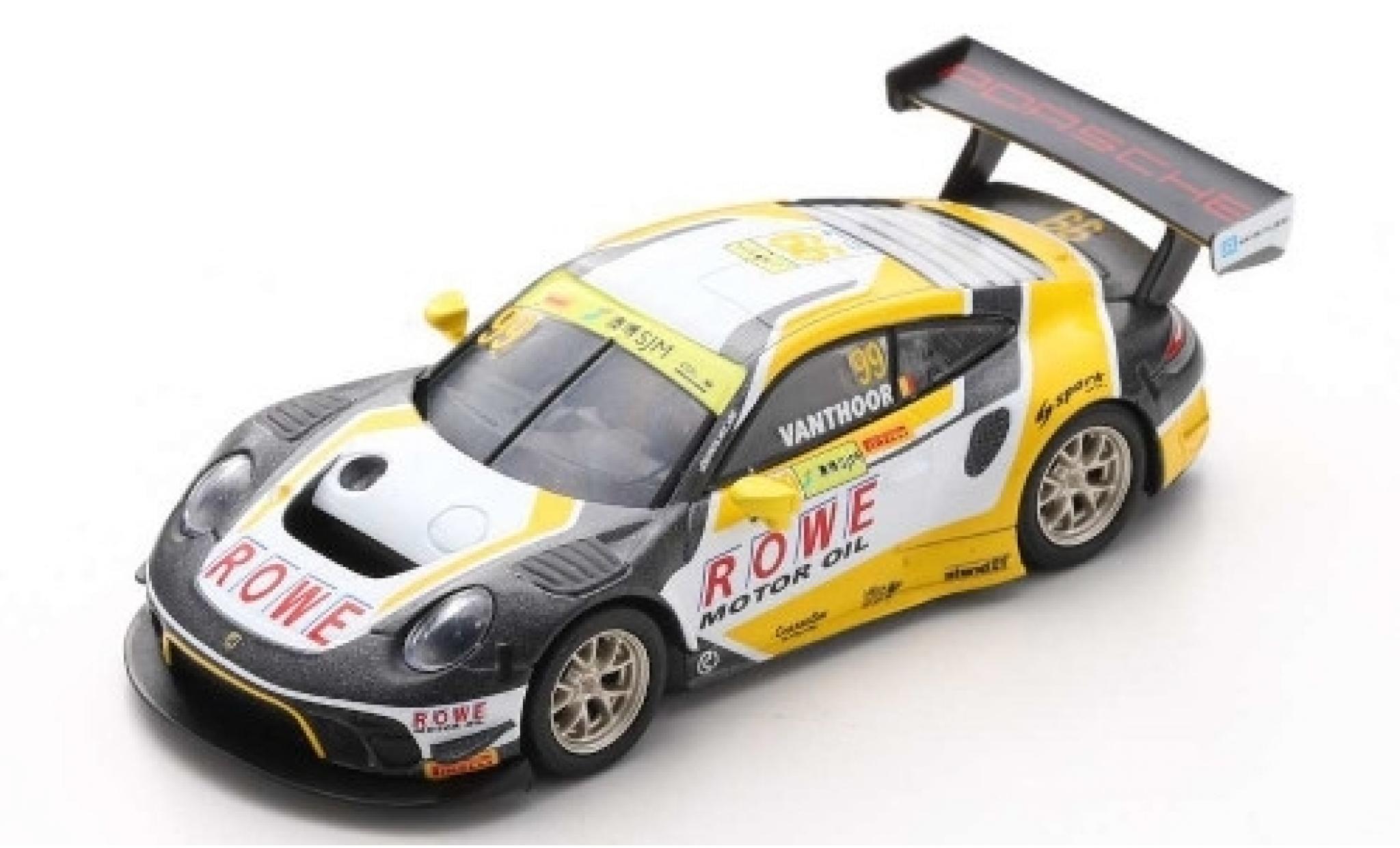 Porsche 992 GT3 R 1/43 Spark 911 GT3 R No.99 ROWE Racing Fia GT World Cup Macau 2019 L.Vanthoor modelauto
