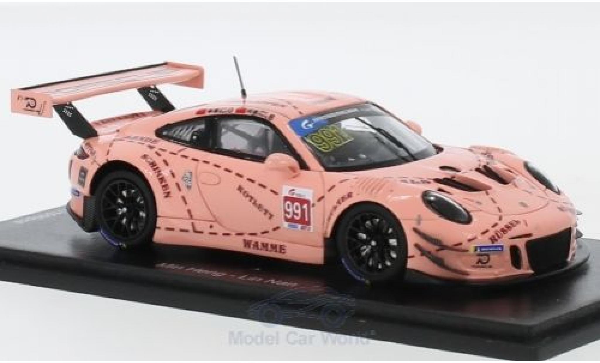 Porsche 991 GT3 R 1/43 Spark 911 GT3 R No. China GT Championship 2018 M.Heng/L.Nan modelauto