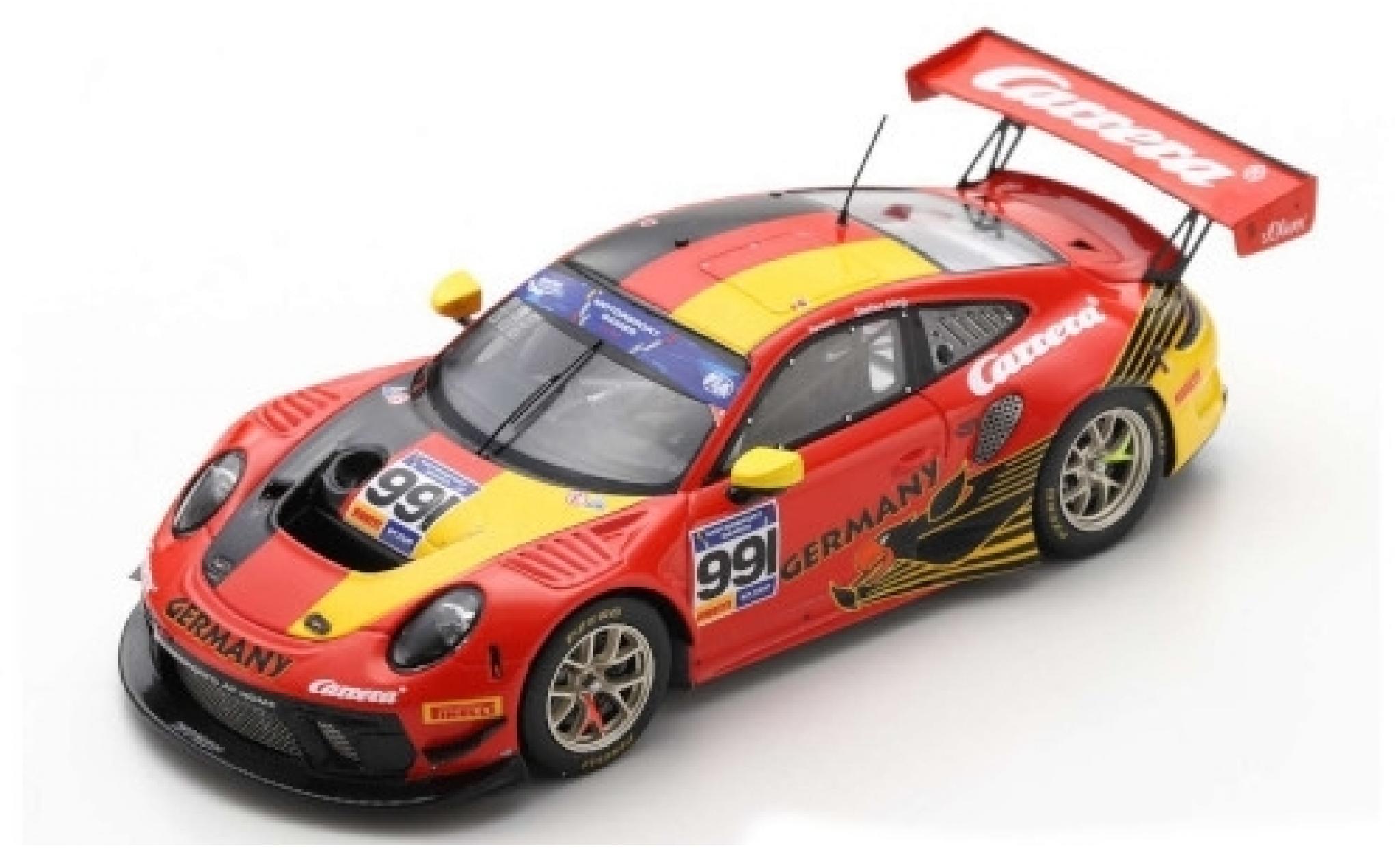 Porsche 992 GT3 R 1/43 Spark 911 GT3 R No.991 Team Germany FIA Motorsport Games GT Cup Vallelunga 2019 S.G&ouml;rig/A.Renauer modelauto