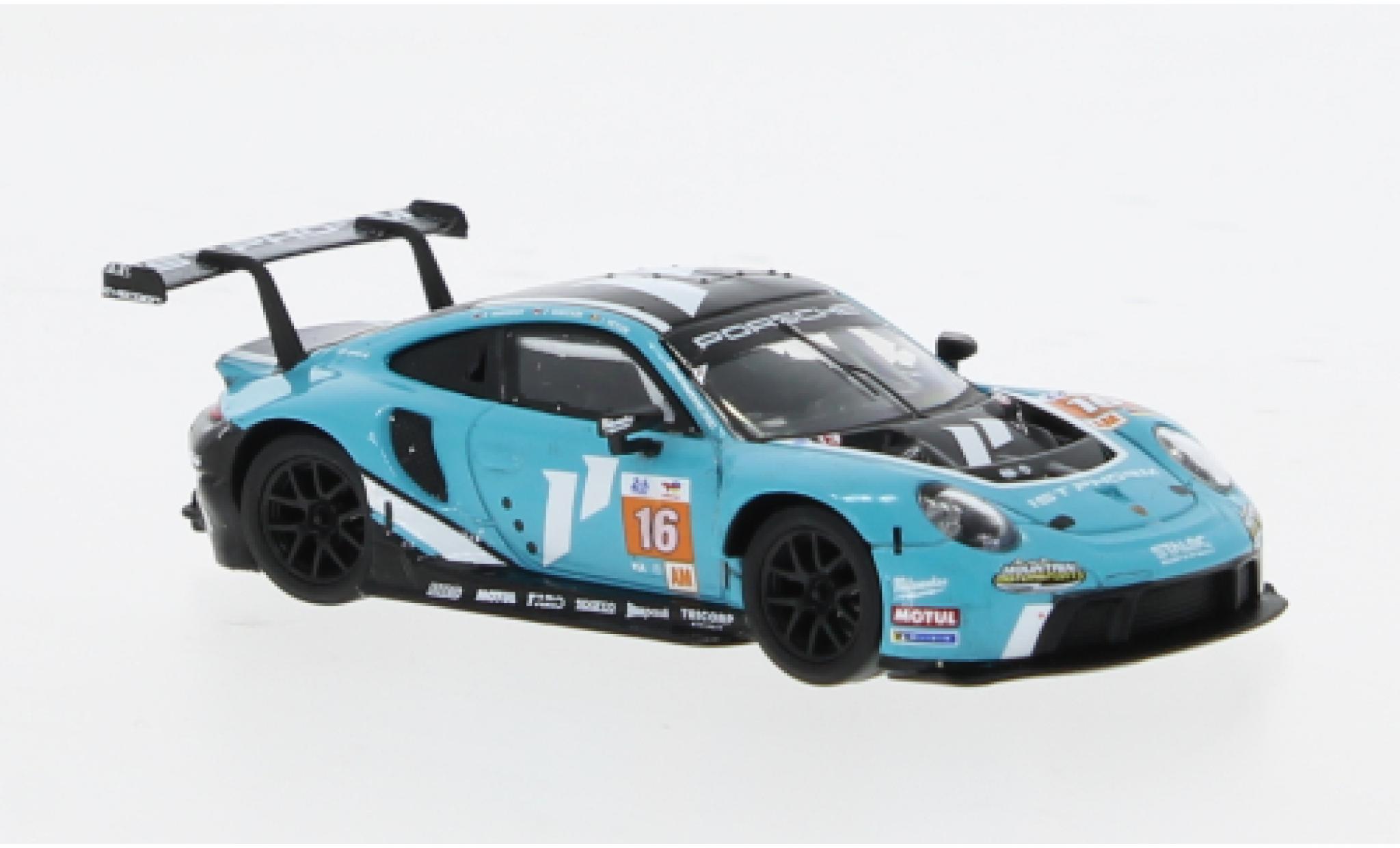 Porsche 911 1/64 Spark RSR-19 No.16 Proodon Competition 24h Le Mans 2023 1:64 modelauto