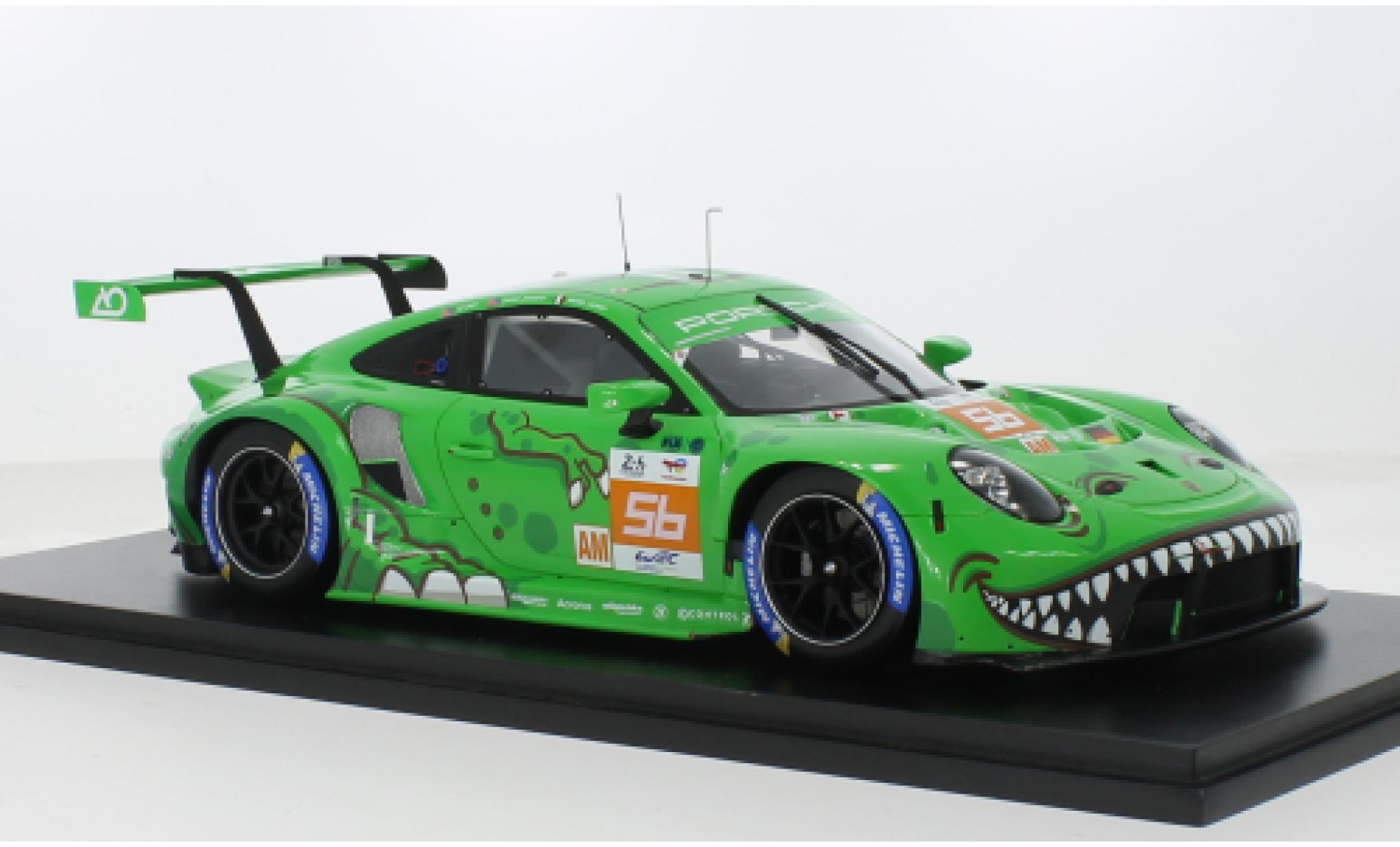 Porsche 911 1/18 Spark RSR-19 No.56 Project 1 - AO 24h Le Mans 2023 1:18 modelauto
