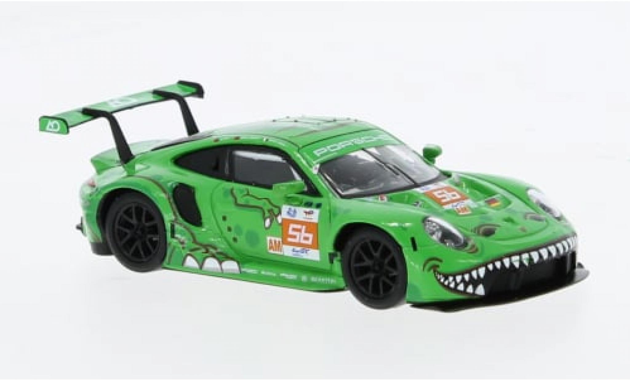 Porsche 911 1/64 Spark RSR-19 No.56 Project 1 - AO 24h Le Mans 2023 1:64 modelauto