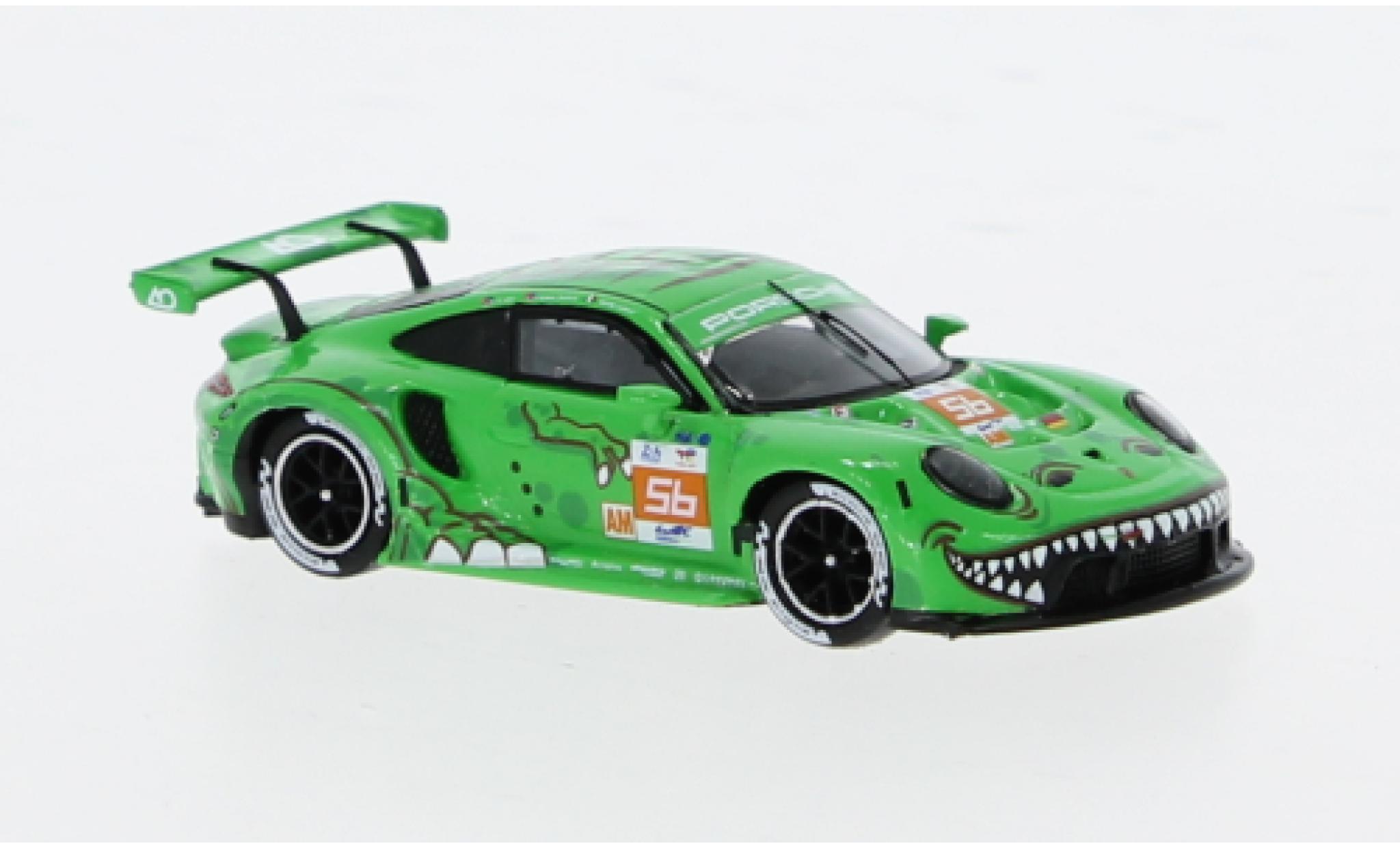 Porsche 911 1/87 Spark RSR-19 No.56 Project 1 - AO 24h Le Mans 2023 1:87 modelauto