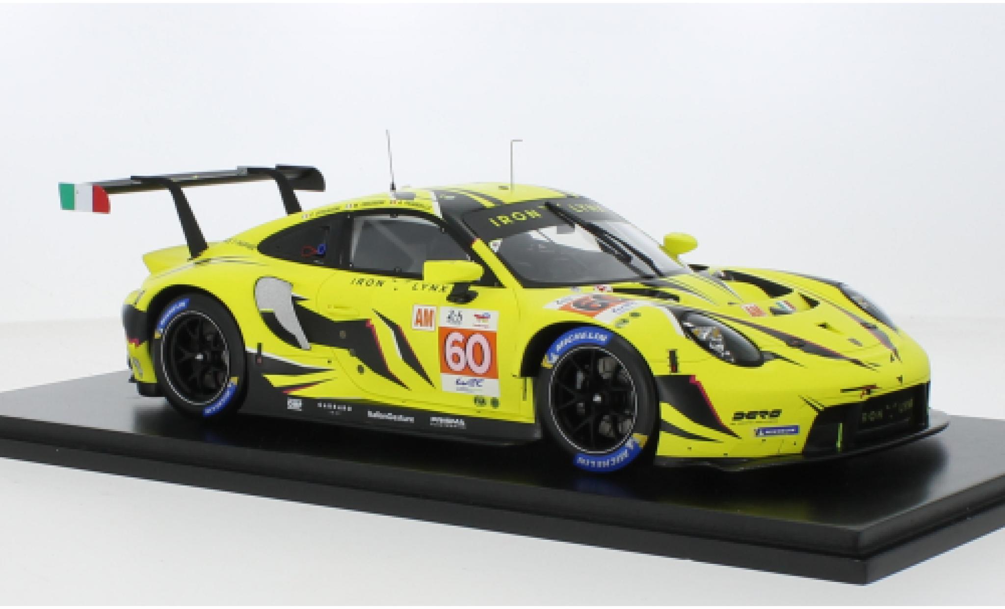 Porsche 911 1/18 Spark RSR-19 No.60 Iron Lynx 24h Le Mans 2023 1:18 modelauto