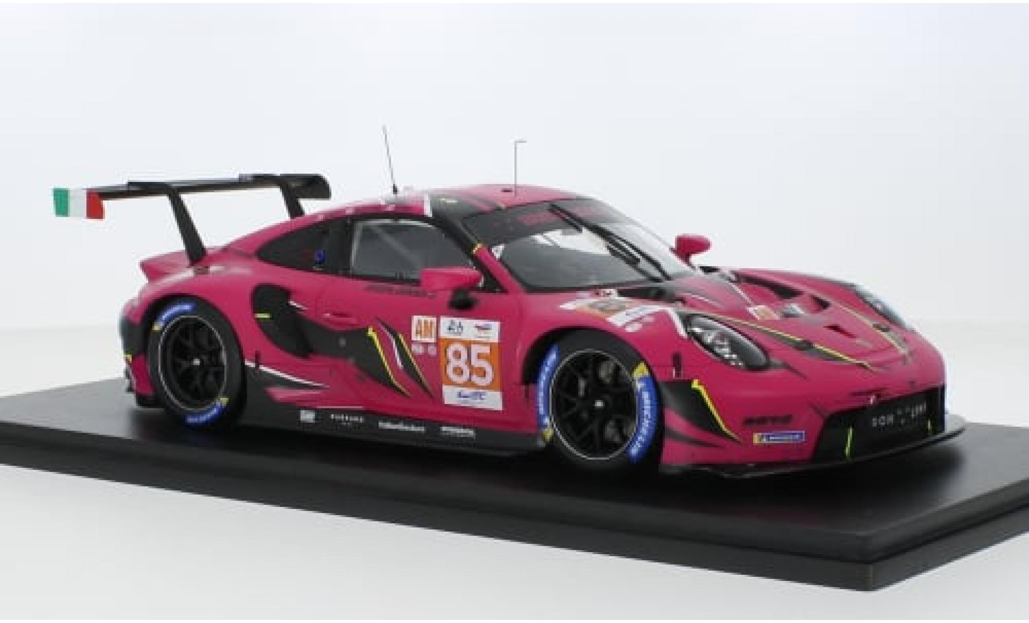 Porsche 911 1/18 Spark RSR-19 No.85 Iron Dames 24h Le Mans 2023 1:18 modelauto