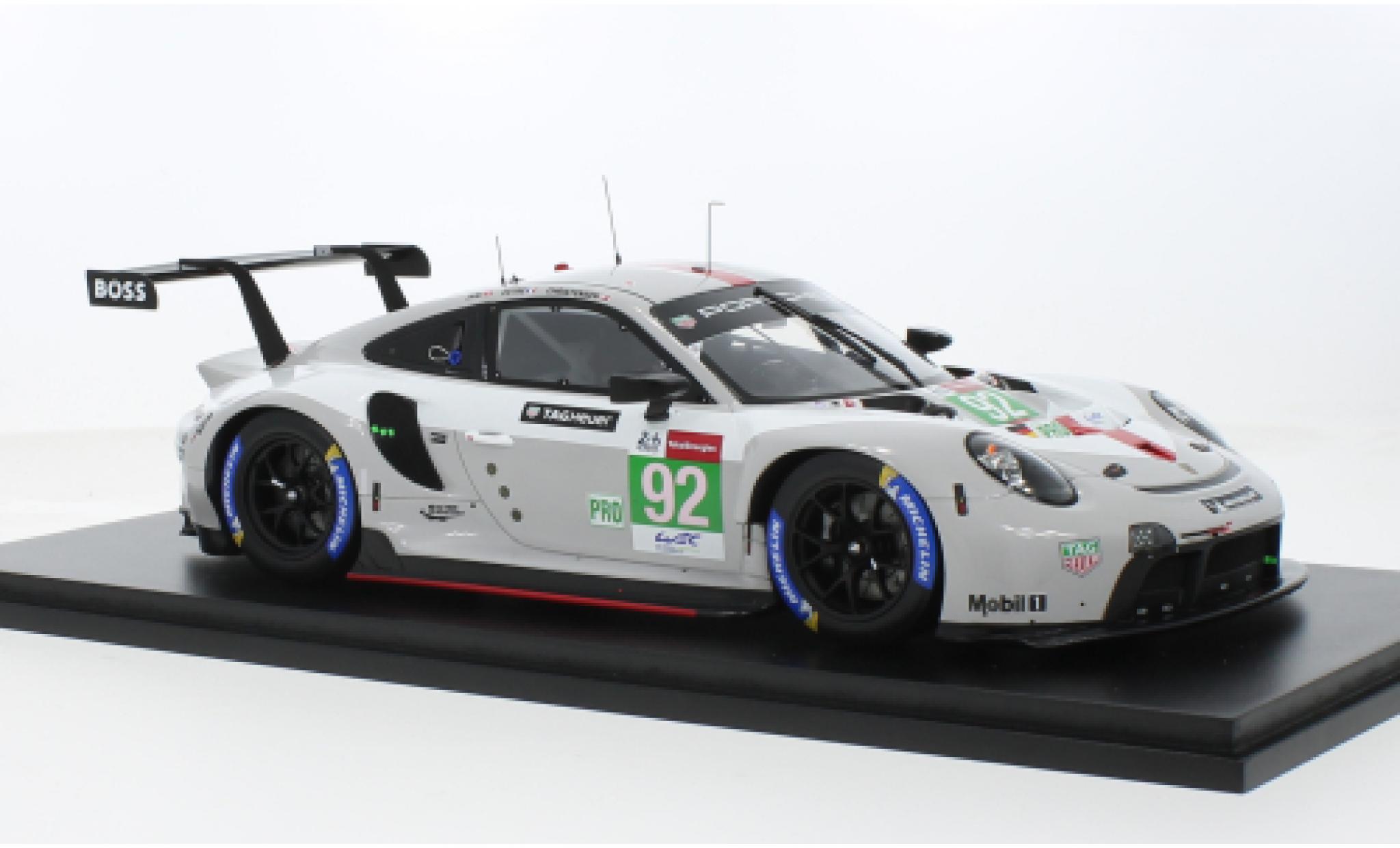 Porsche 911 1/18 Spark RSR-19 No.92 GT Team 24h Le Mans 2021 1:18 modelauto