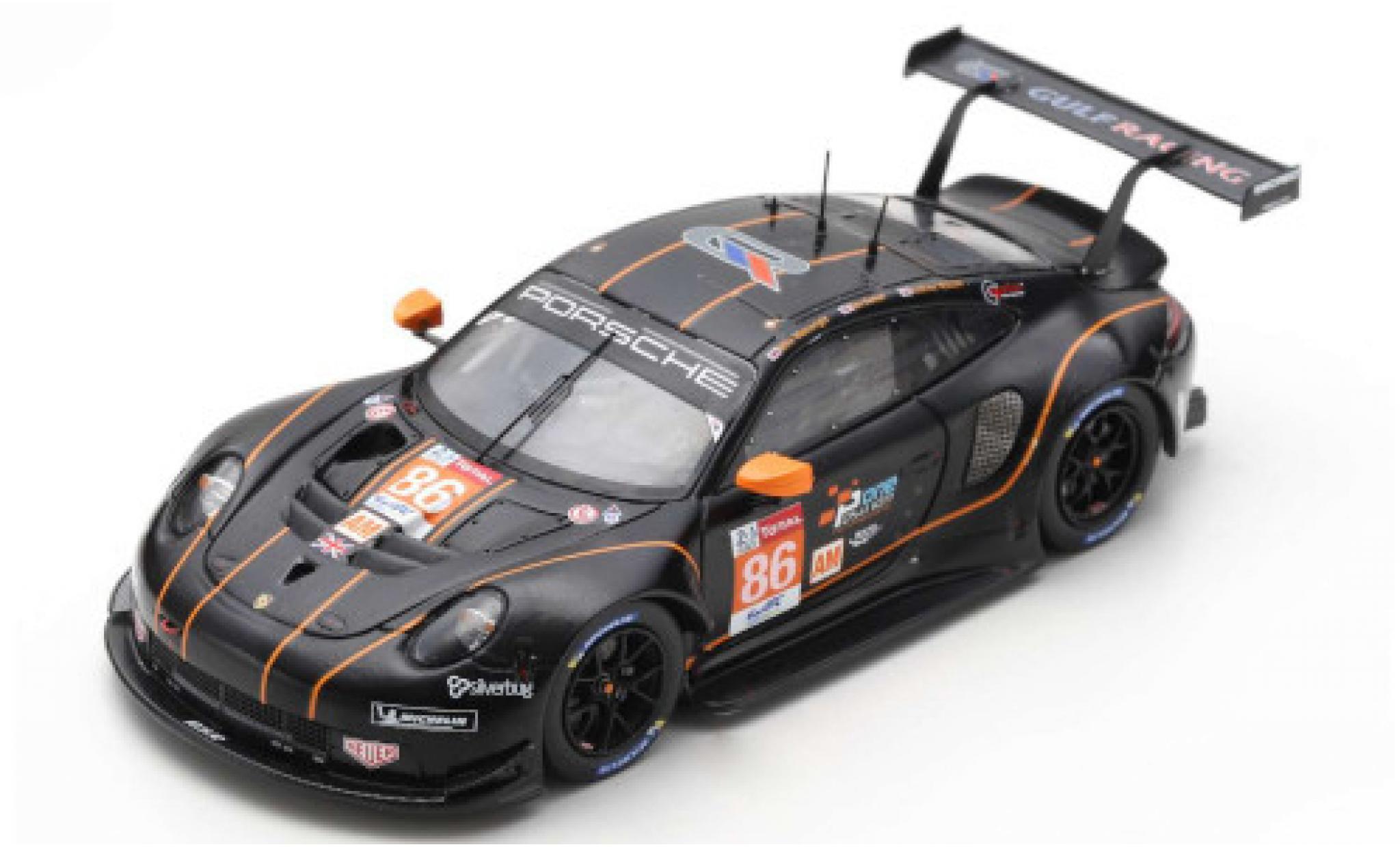 Porsche 992 RSR 1/43 Spark 911 RSR No.86 Gulf Racing 24h Le Mans 2020 B.Barker/M.Wainwright/A.Watson modelauto