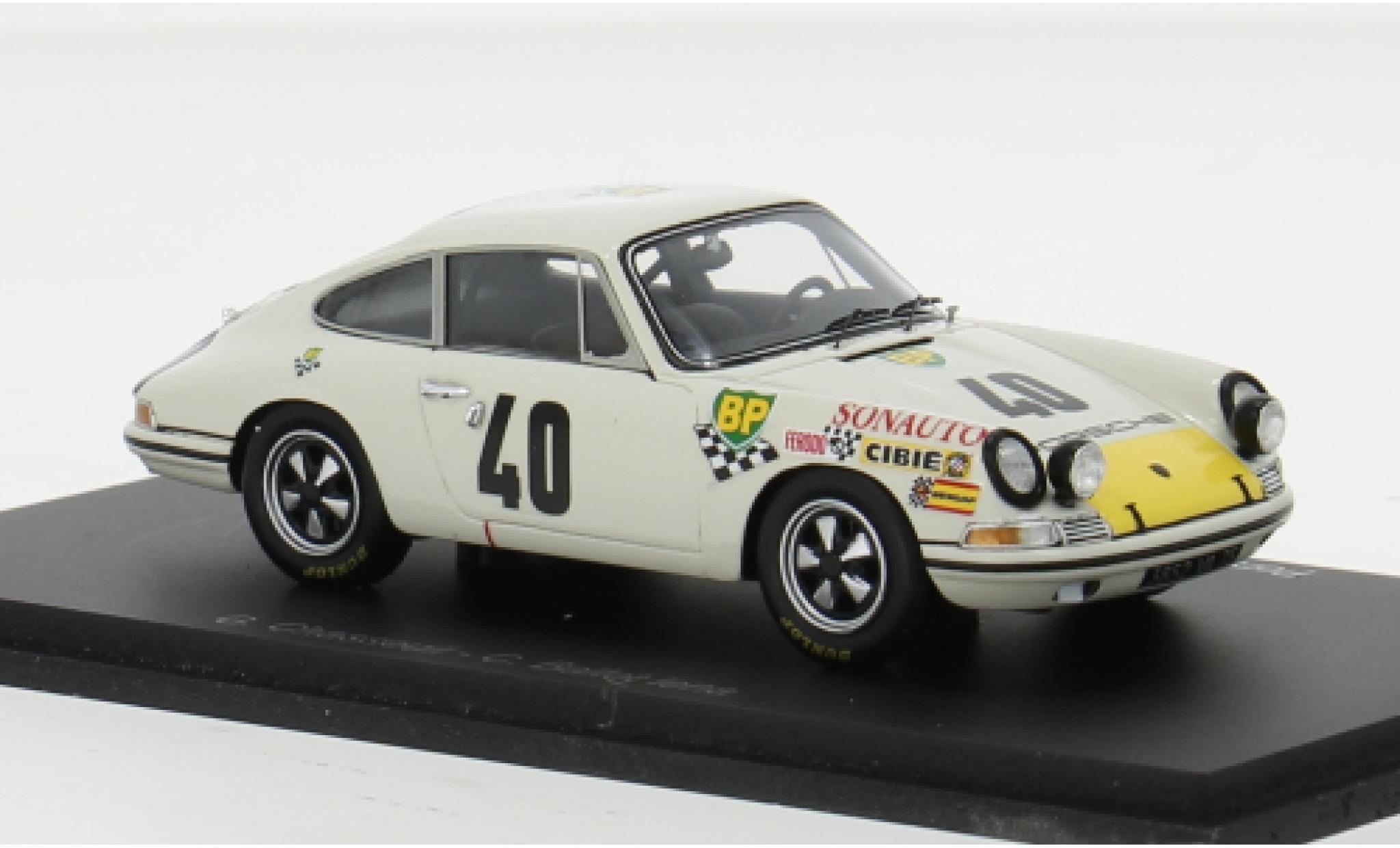 Porsche 911 1/43 Spark T No.40 24h Le Mans 1969 1:43 modelauto