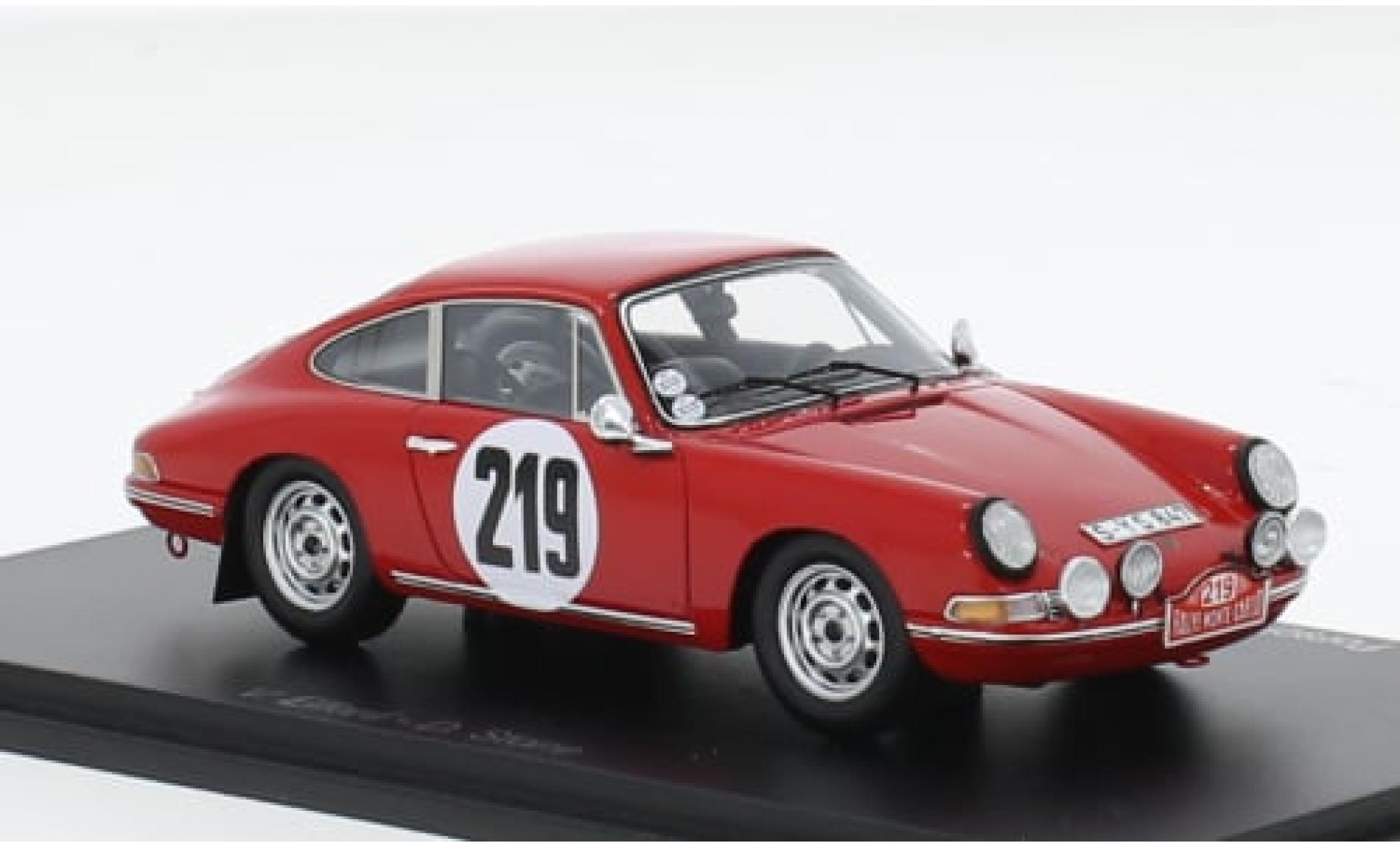 Porsche 911 1/43 Spark S 2.0 No.219 Rallye Monte Carlo 1967 1:43 modelauto