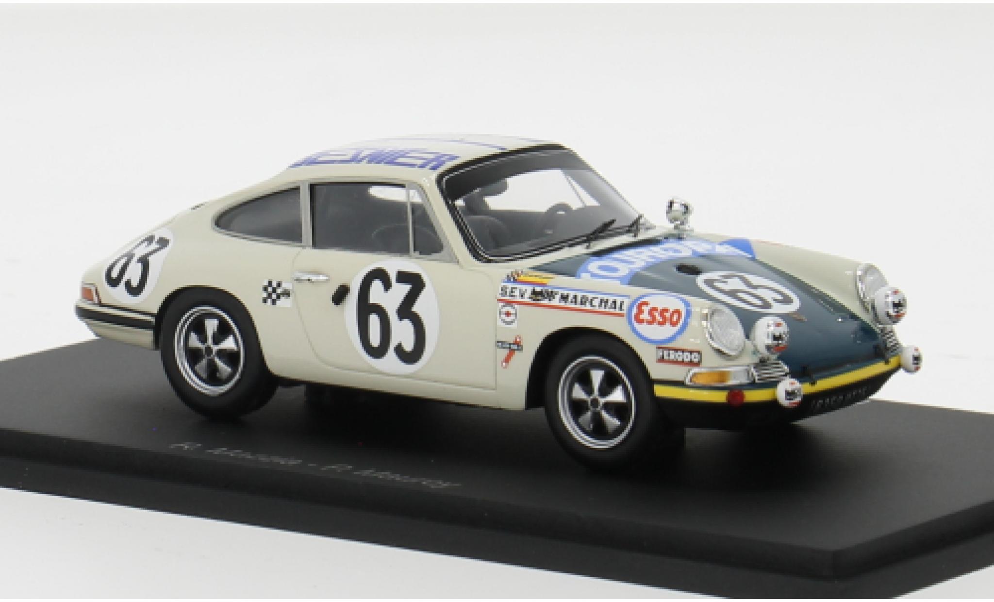 Porsche 911 1/43 Spark T 24h Le Mans 1969 #63 1:43 modelauto