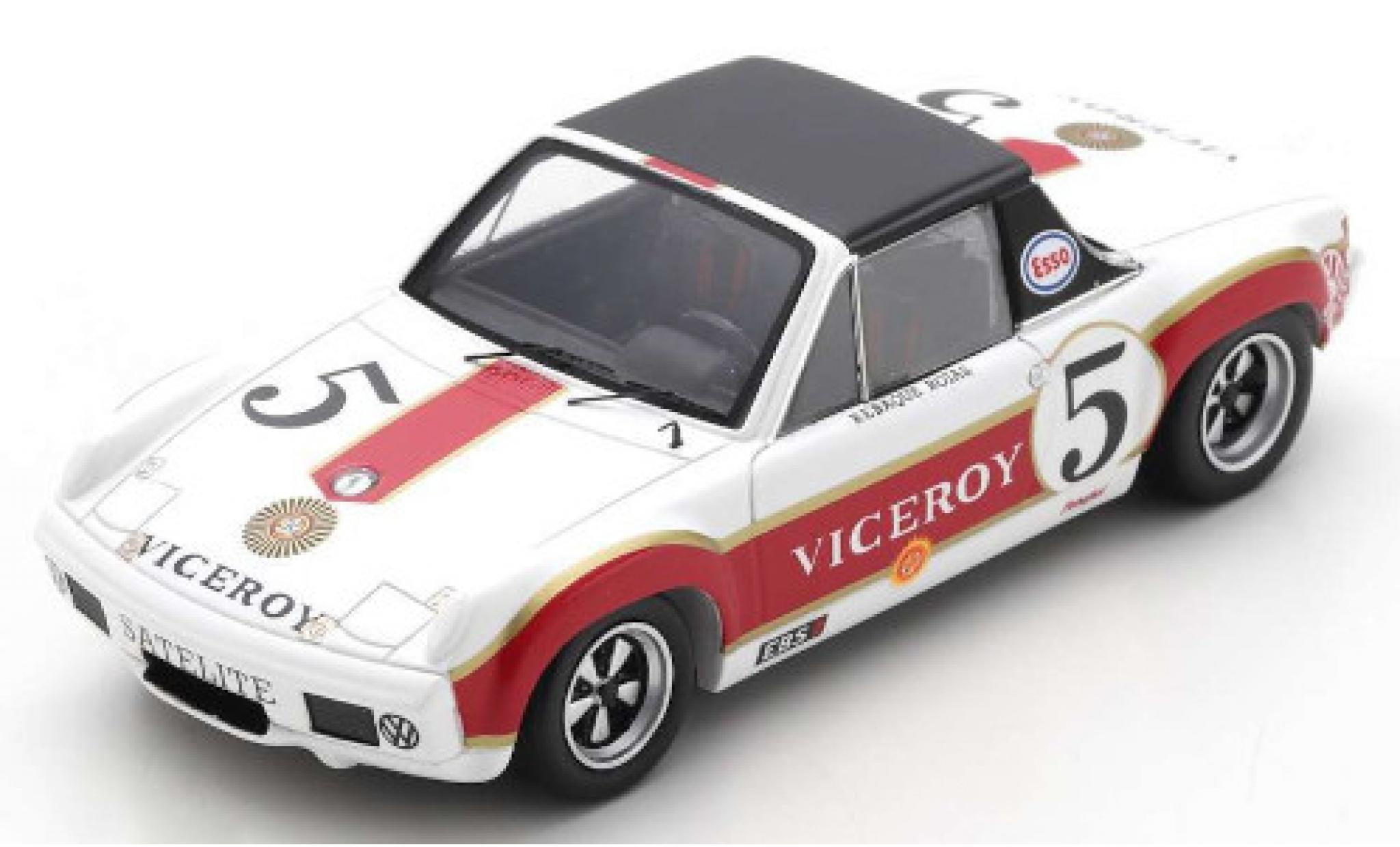 Porsche 914 1/43 Spark /6 GT No.5 Viceroy 1000 Km de Mexico 1972 G.Rojas/H.A.Rabaque modelauto