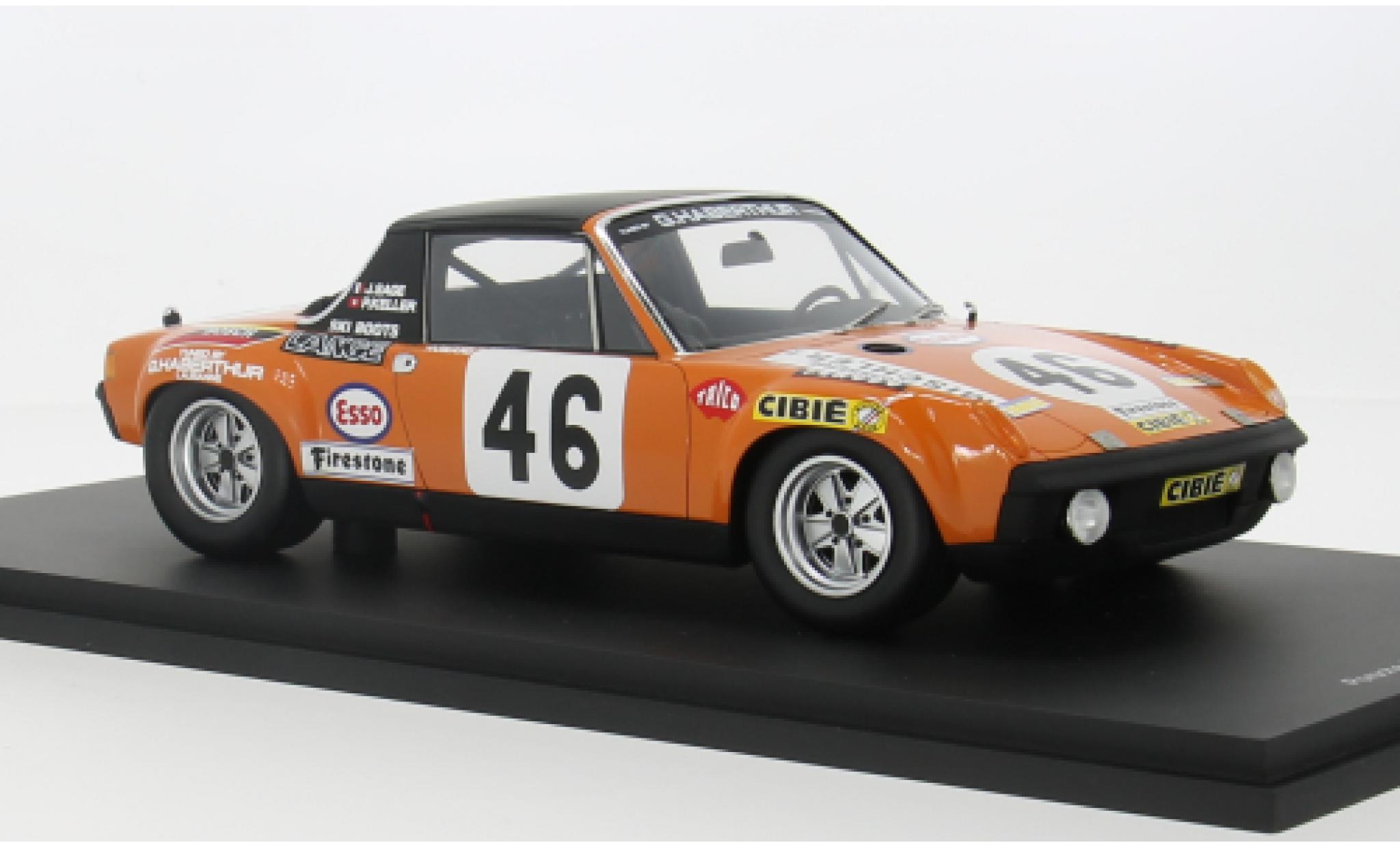 Porsche 914 1/18 Spark /6 No.46 24h Le Mans 1971 1:18 modelauto