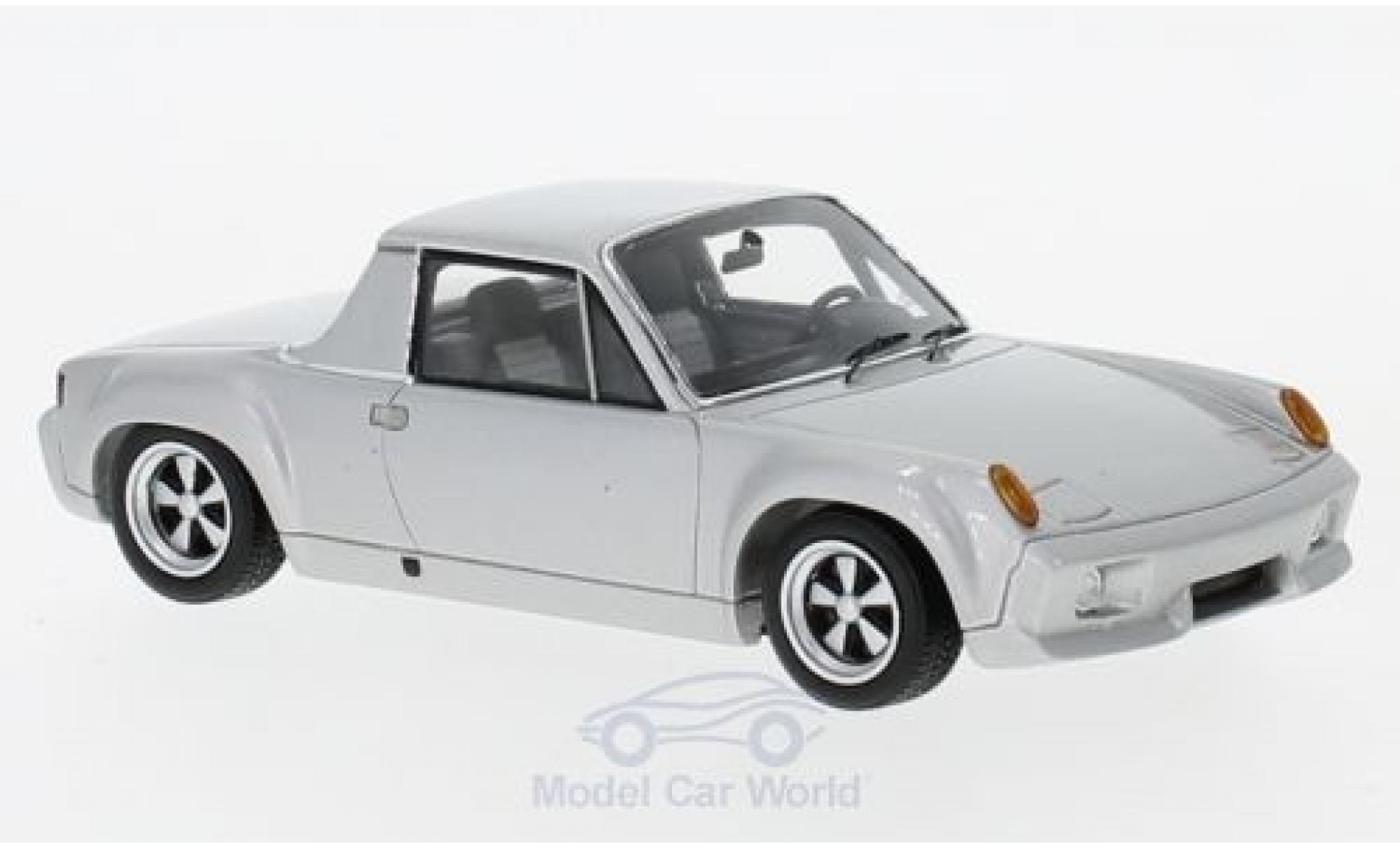 Porsche 916 1/43 Spark grijs 1972 modelauto