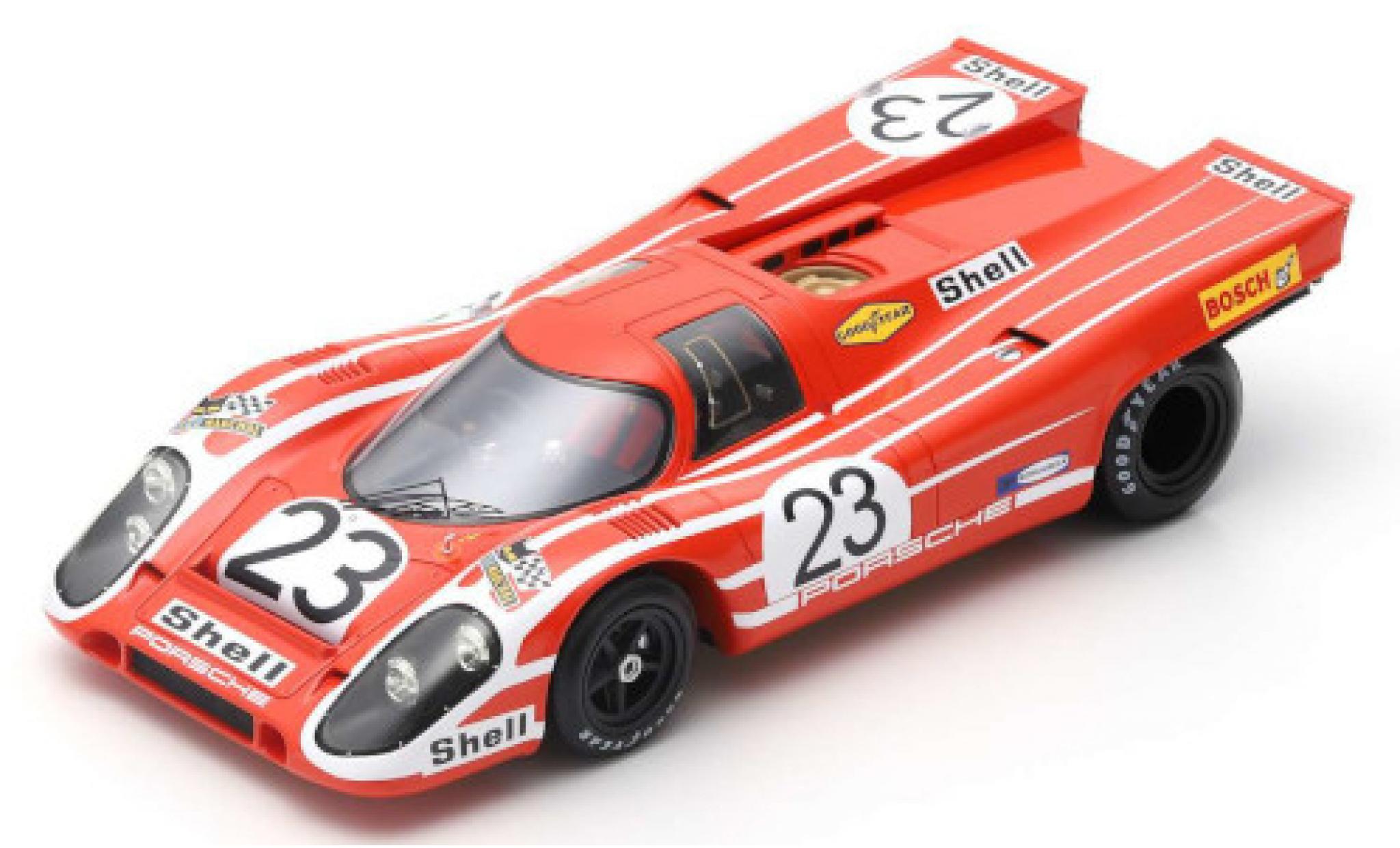 Porsche 917 1970 1/18 Spark K No.23 24h Le Mans 1970 R.Attwood/H.Hermann modelauto