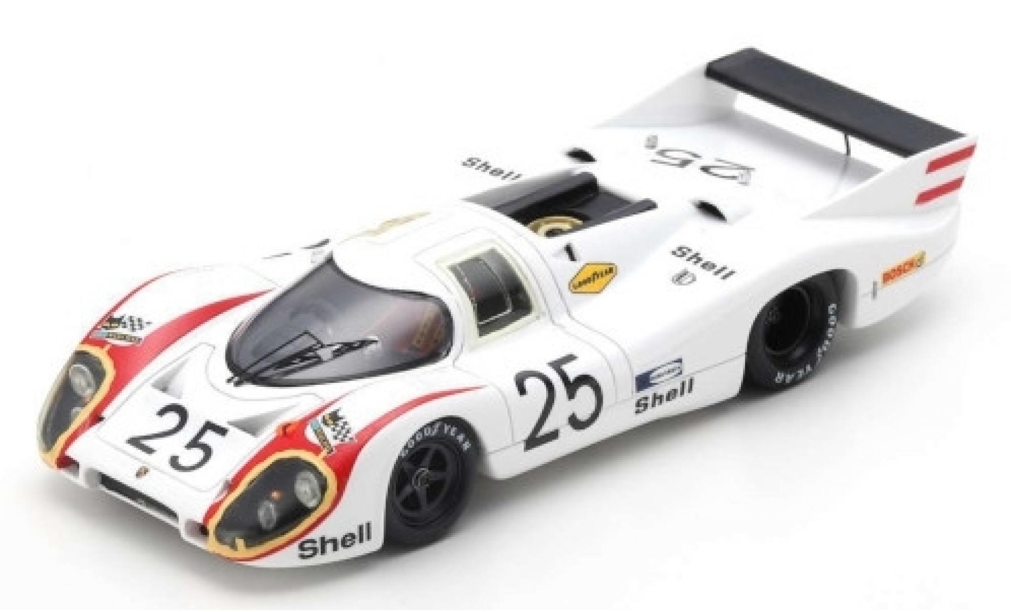 Porsche 917 1970 1/43 Spark LH RHD No.25 KG Salzburg 24h Le Mans 1970 V.Elford/K.Ahrens modelauto
