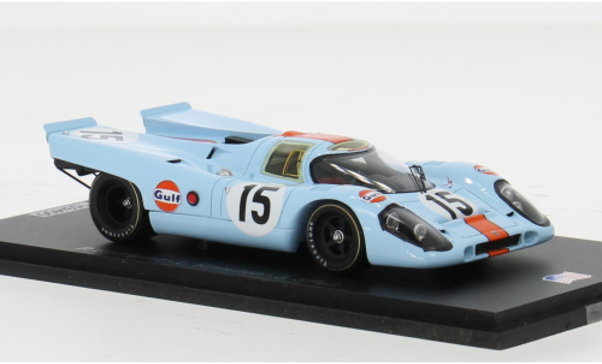 Porsche 917 1970 1/43 Spark K No.15 12h Sebring 1:43 modelauto