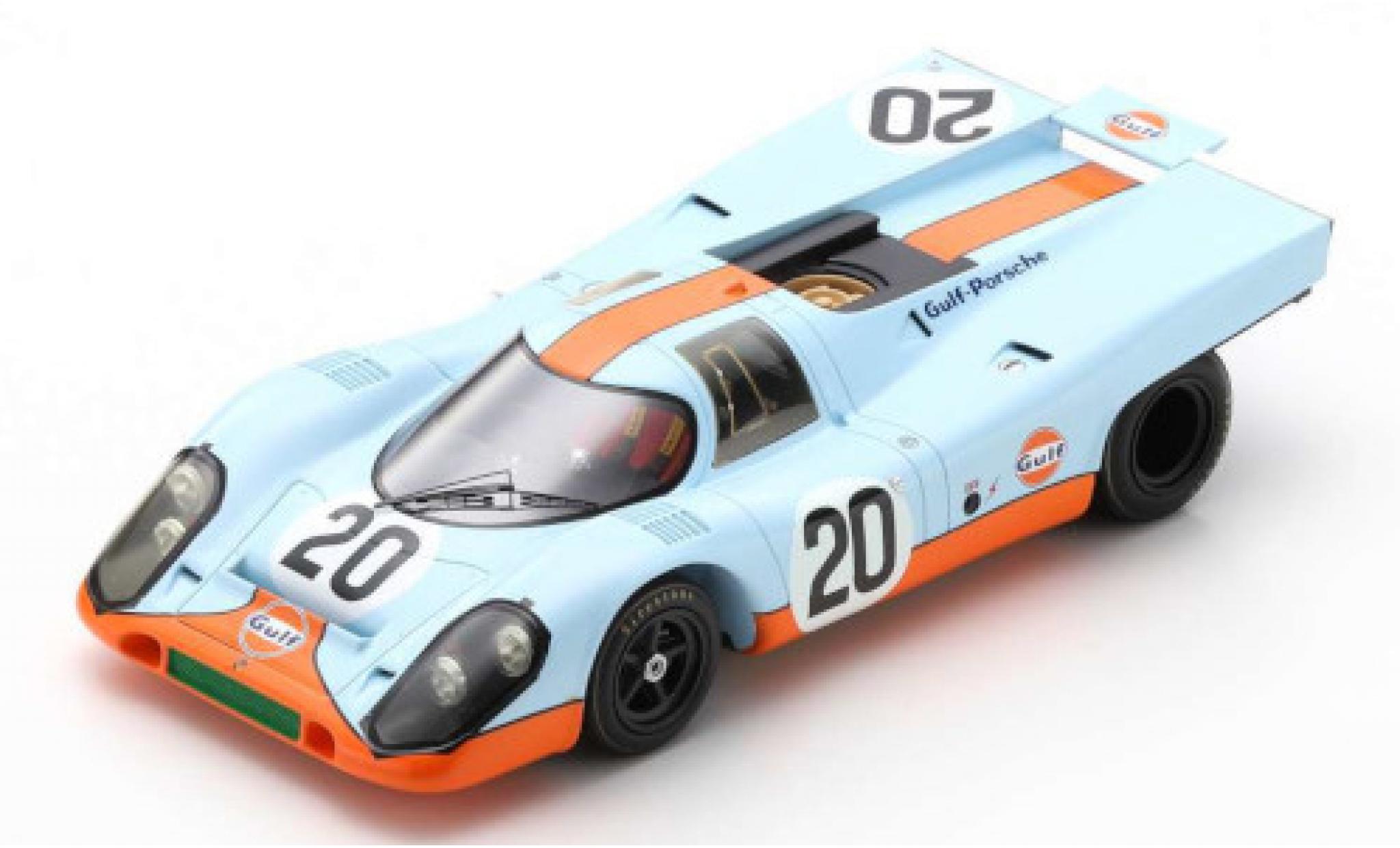 Porsche 917 1970 1/18 Spark K No.20 John Wyer Automotive Engineering Gulf 24h Le Mans 1970 B.Redman/J.Siffert modelauto