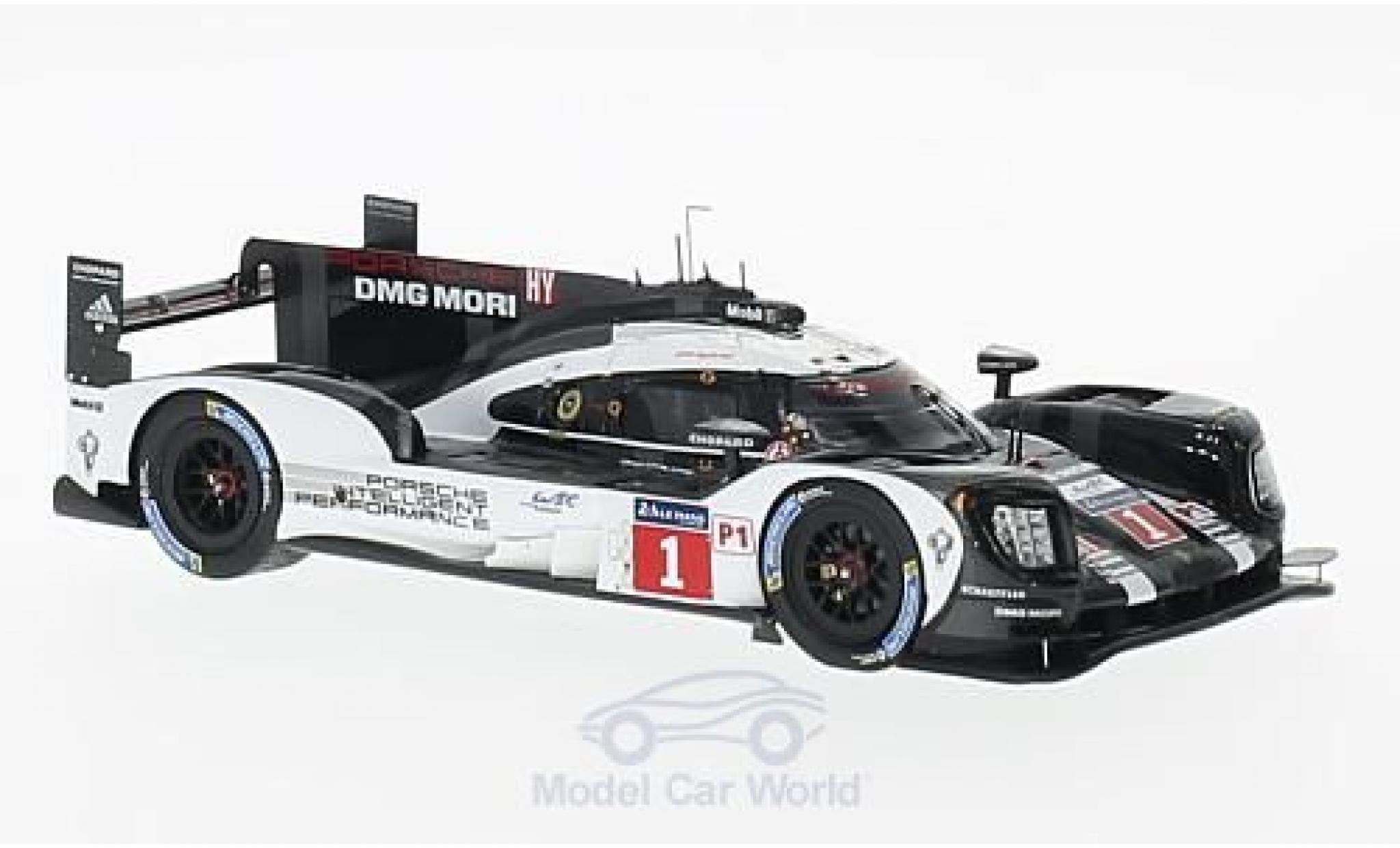 Porsche 919 2016 1/43 Spark Hybrid No.1 Team 24h Le Mans 2016 T.Bernhard/M.Webber/B.Hartley modelauto