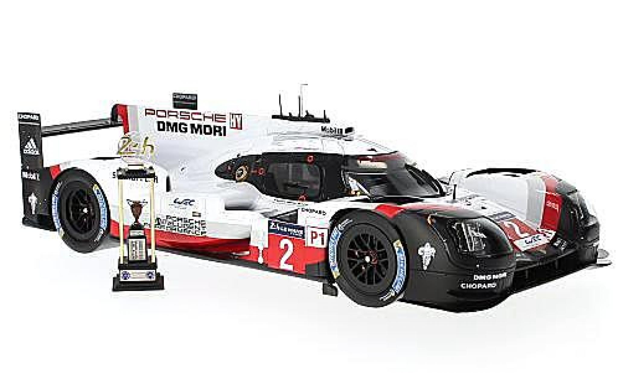 Porsche 919 1/43 Spark Hybrid No.2 LMP Team 24h Le Mans 2017 T.Bernhard/E.Bamber/B.Hartley modelauto