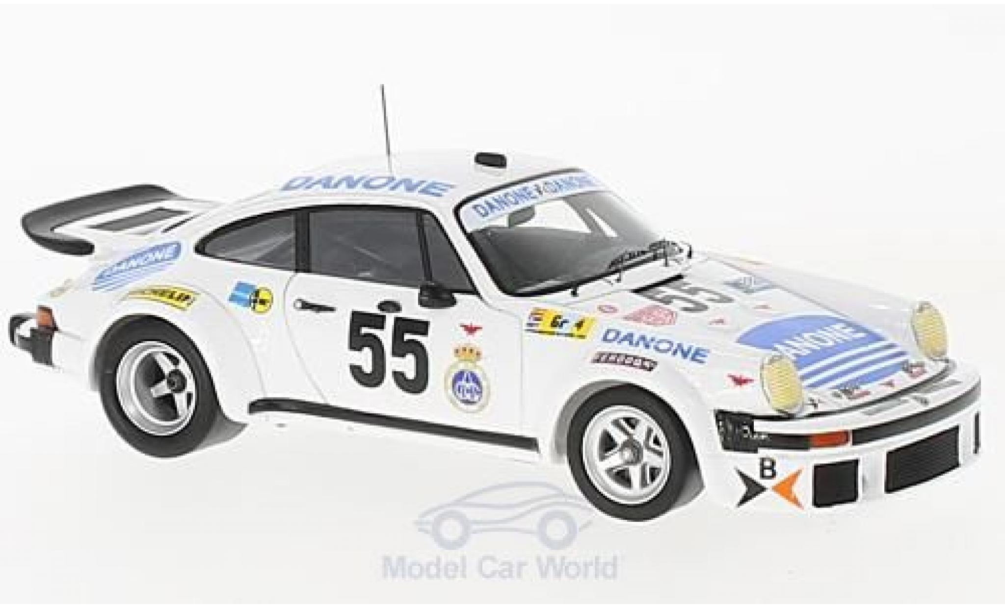 Porsche 934 1977 1/43 Spark No.55 Danone 24h Le Mans 1977 J.Fernandez/E.Baturone/R.Tarradas modelauto