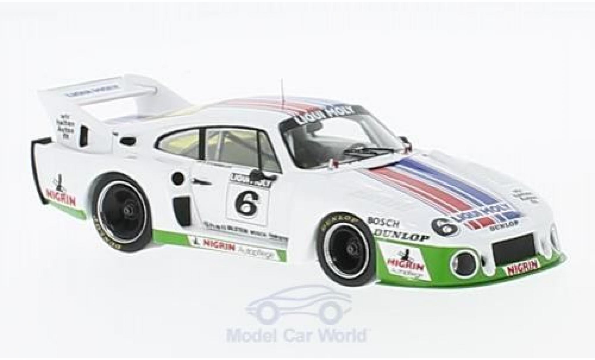 Porsche 935 1980 1/43 Spark J No.6 Liqui Moly DRM Bergischer L&ouml;we Zolder 1980 R.Stommelen modelauto