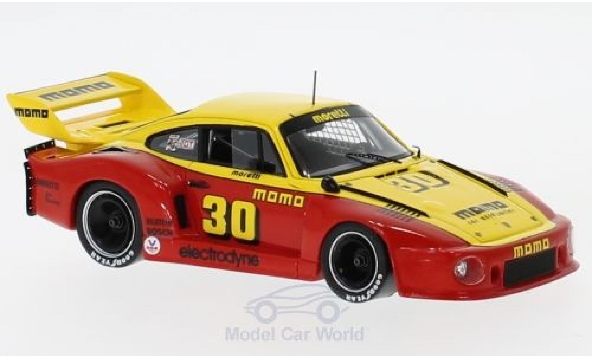 Porsche 935 1978 1/43 Spark No.30 Momo 1000 Miles Portland 1978 G.Moretti modelauto