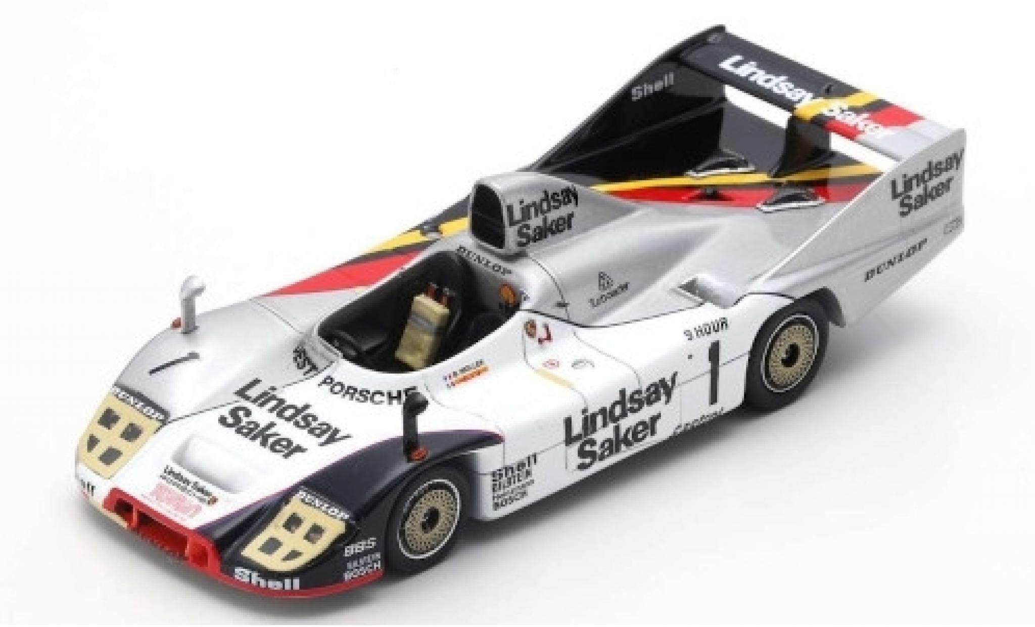 Porsche 936 1982 1/43 Spark /80 RHD No.1 Joest Lindsay Saker 9h Kyalami 1982 B.Wollek/G.Francia modelauto