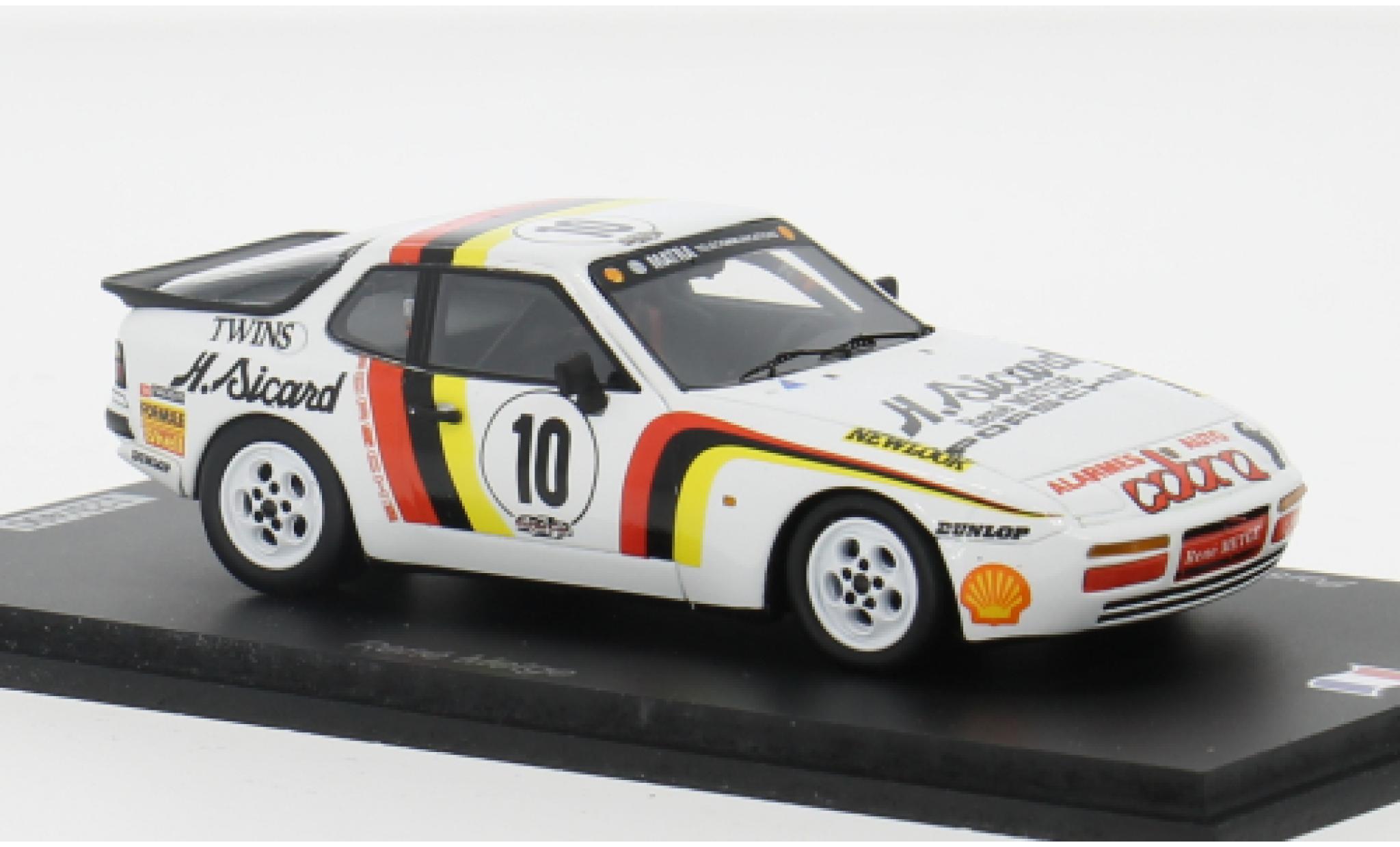 Porsche 944 1/43 Spark Turbo Cup No.10 Turbo Cup 1987 1:43 modelauto