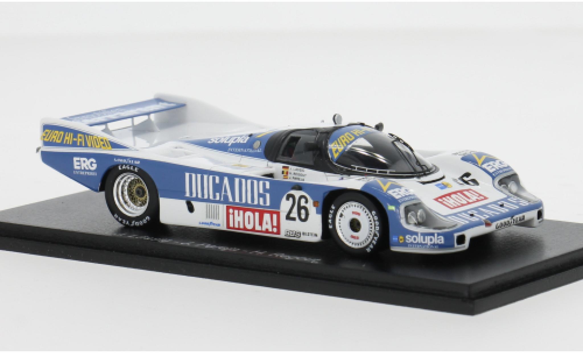 Porsche 956 1985 1/43 Spark 24h Le Mans #26 1:43 modelauto