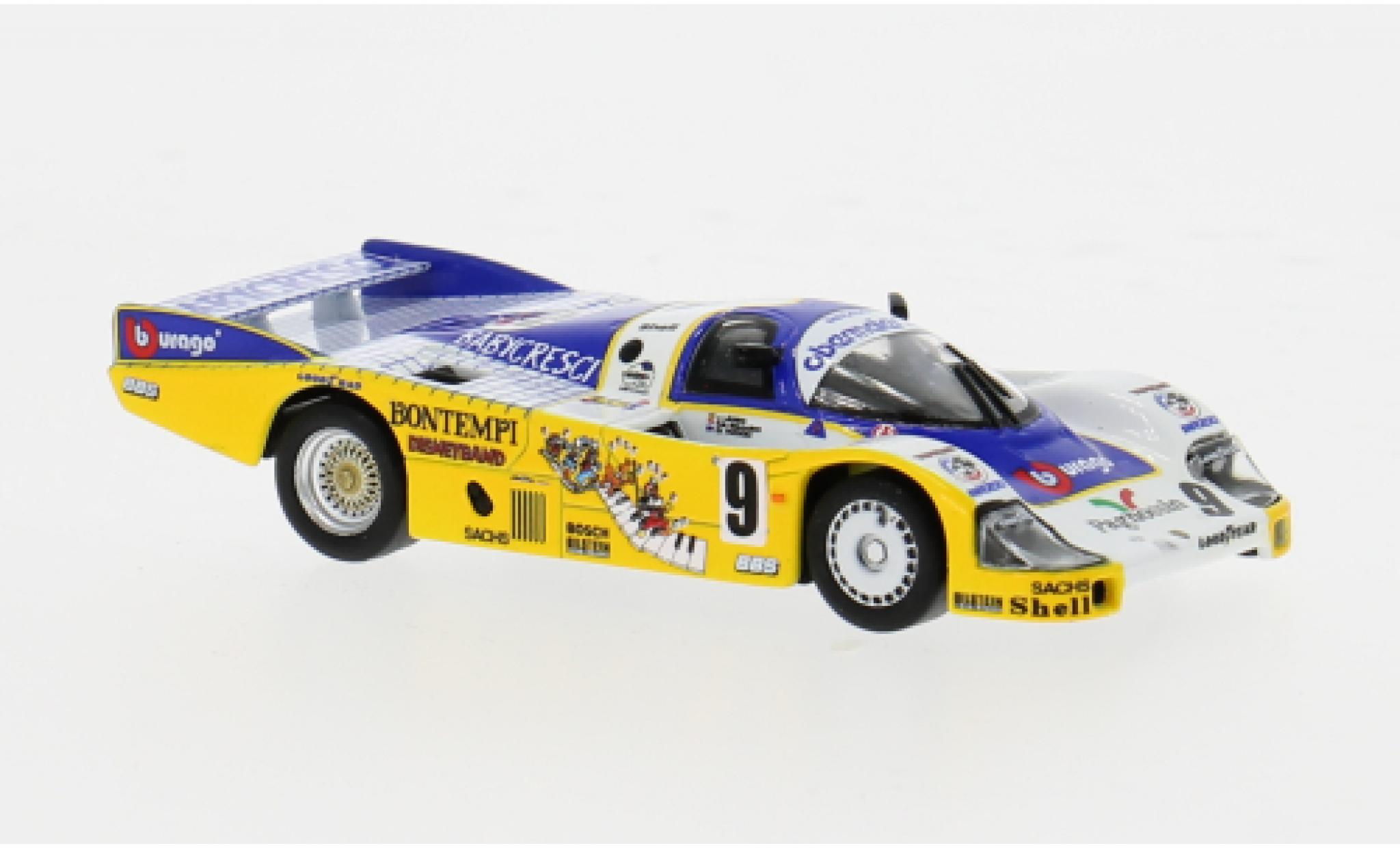 Porsche 956 1986 1/64 Spark 24h Le Mans #9 1:64 modelauto