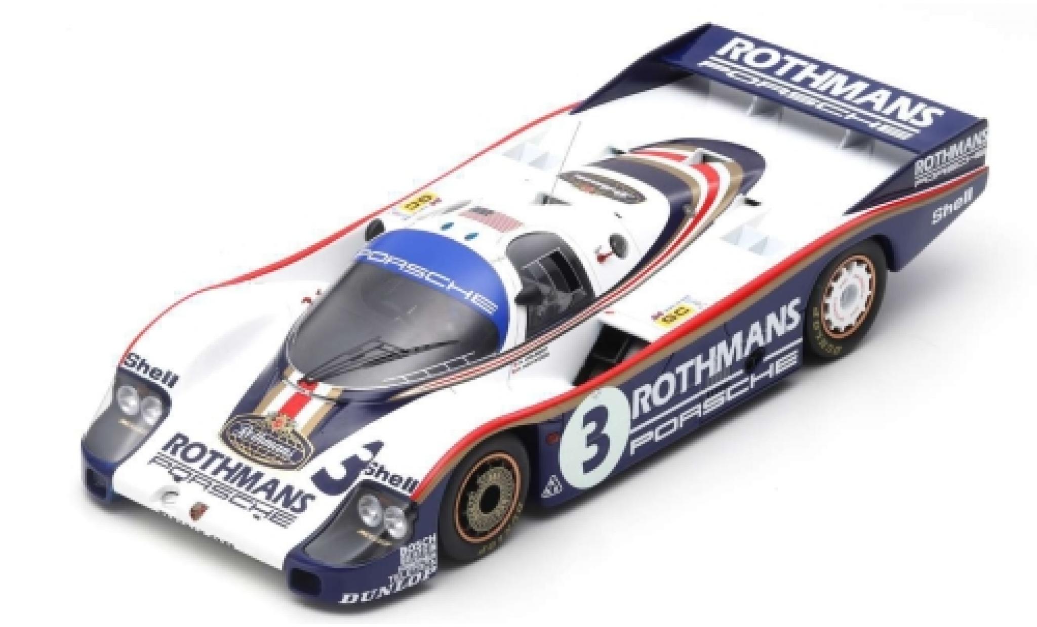 Porsche 956 1982 1/18 Spark No.3 24h Le Mans 1982 H.Haywood/A.Holbert/J.Barth modelauto