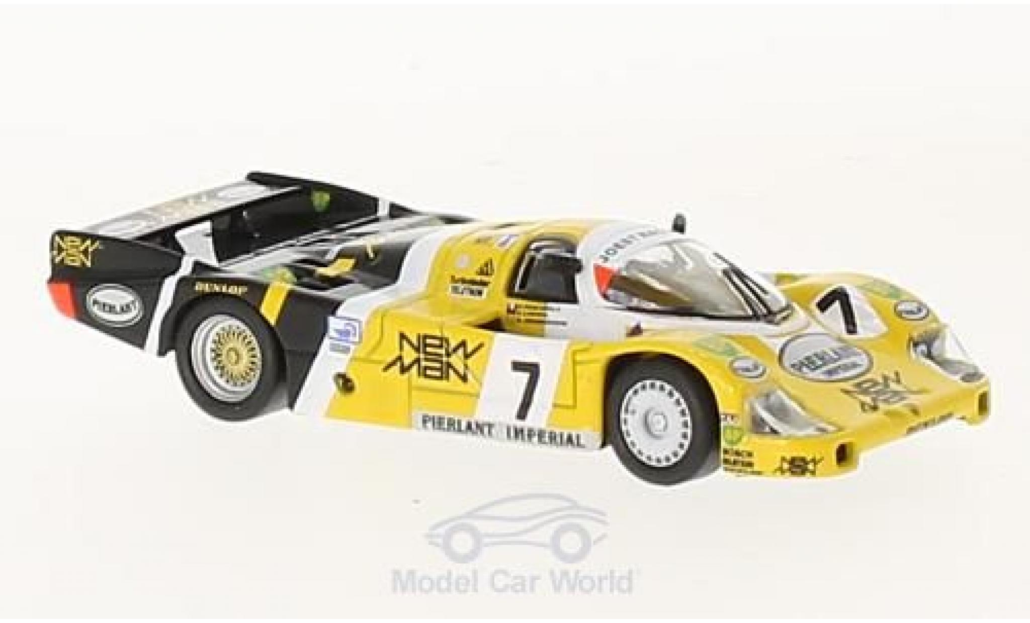 Porsche 956 1984 1/64 Spark No.7 Joest Racing New Man 24h Le Mans 1984 H.Pescarolo/K.Ludwig modelauto
