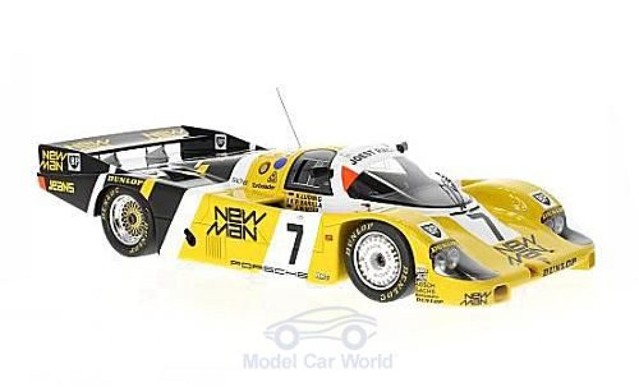 Porsche 956 1985 1/18 Spark No.7 Joest Racing New Man 24h Le Mans 1985 K.Ludwig/J.Winter/P.Barilla modelauto