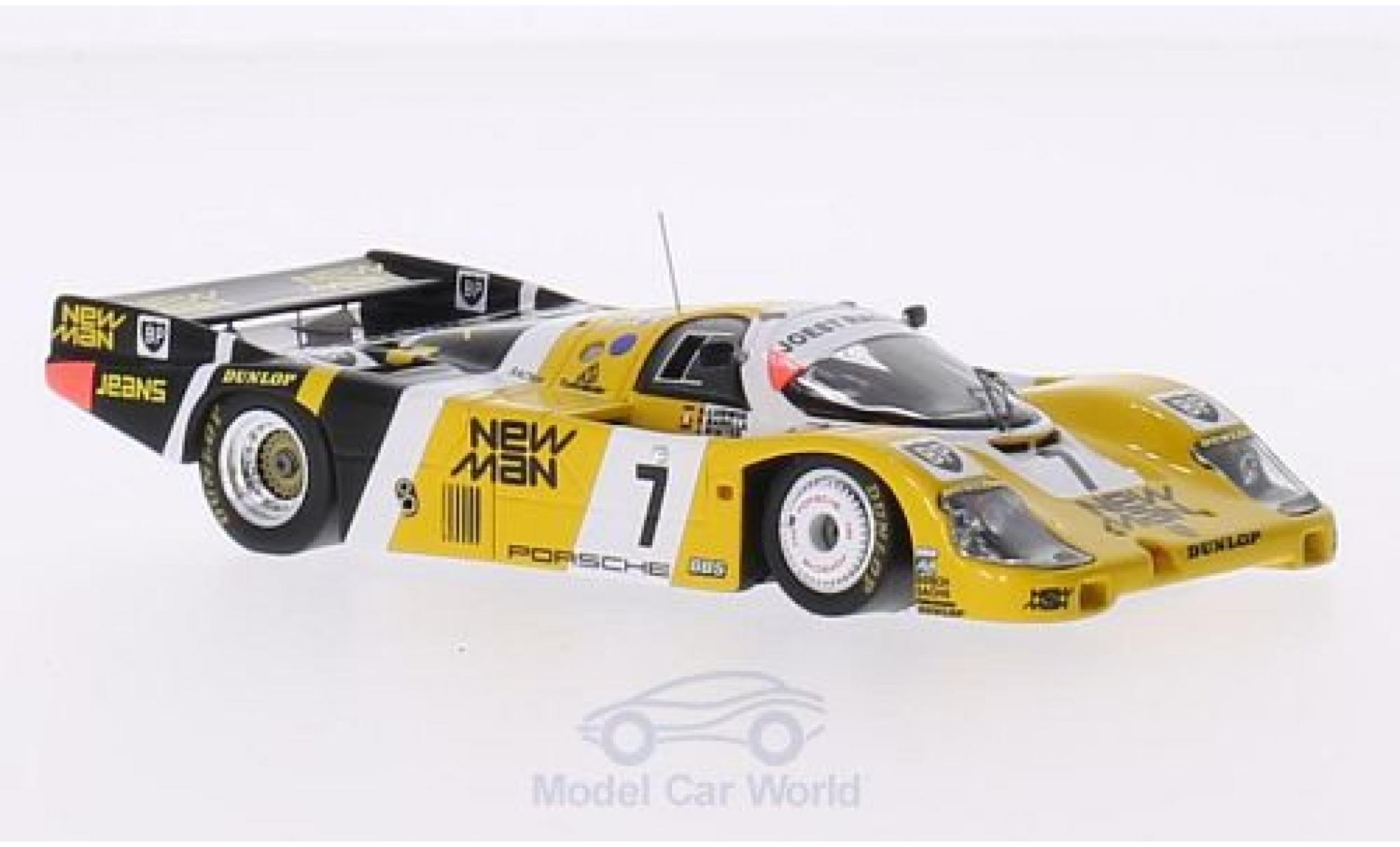 Porsche 956 1985 1/43 Spark RHD No.7 Joest Racing New Man 24h Le Mans 1985 J.Winter/P.Barrilla/K.Ludwig modelauto