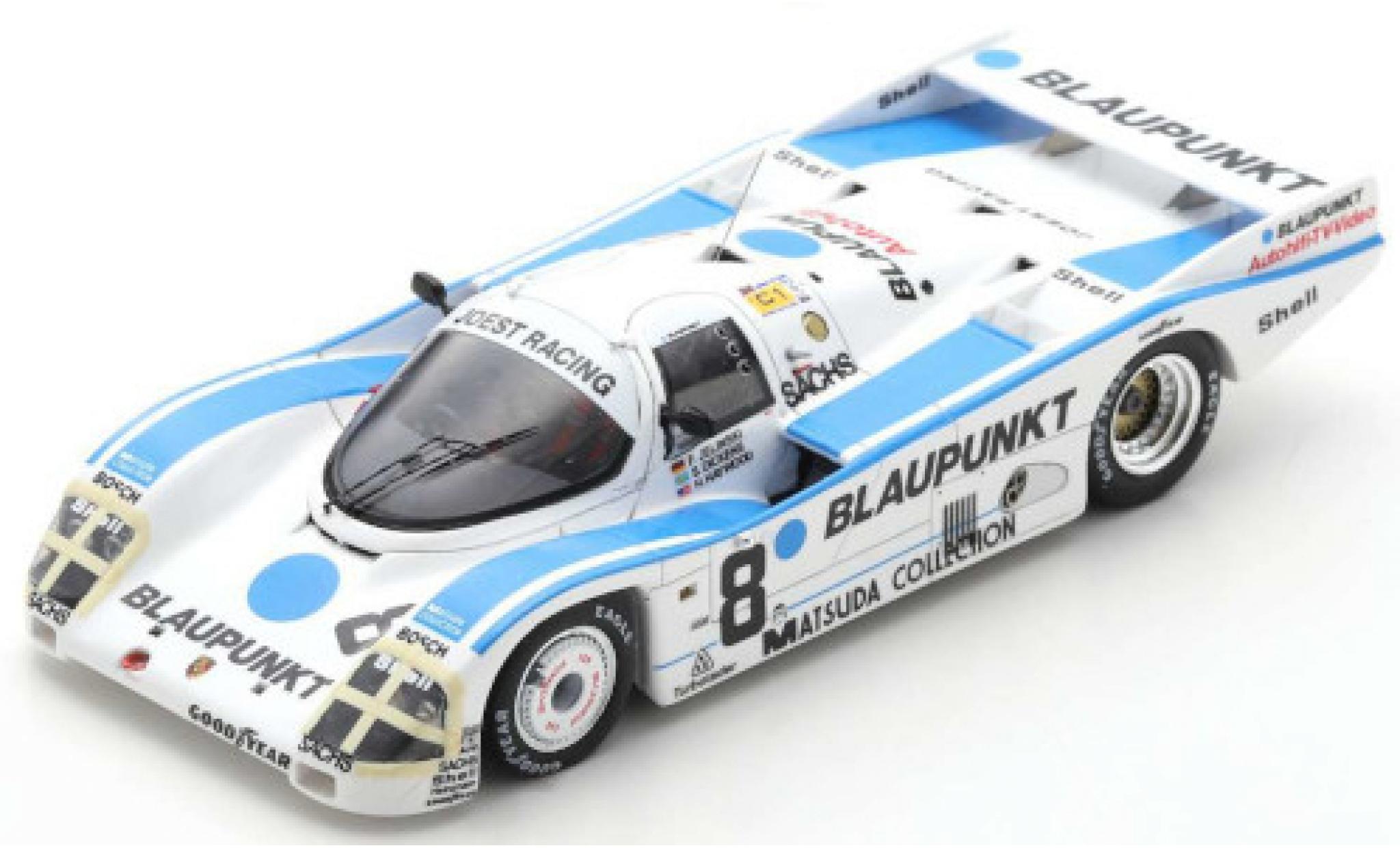 Porsche 962 1987 1/43 Spark C No.8 Blaupunkt 24h Le Mans 1987 S.Dickens/H.Haywood/F.Jelinski modelauto