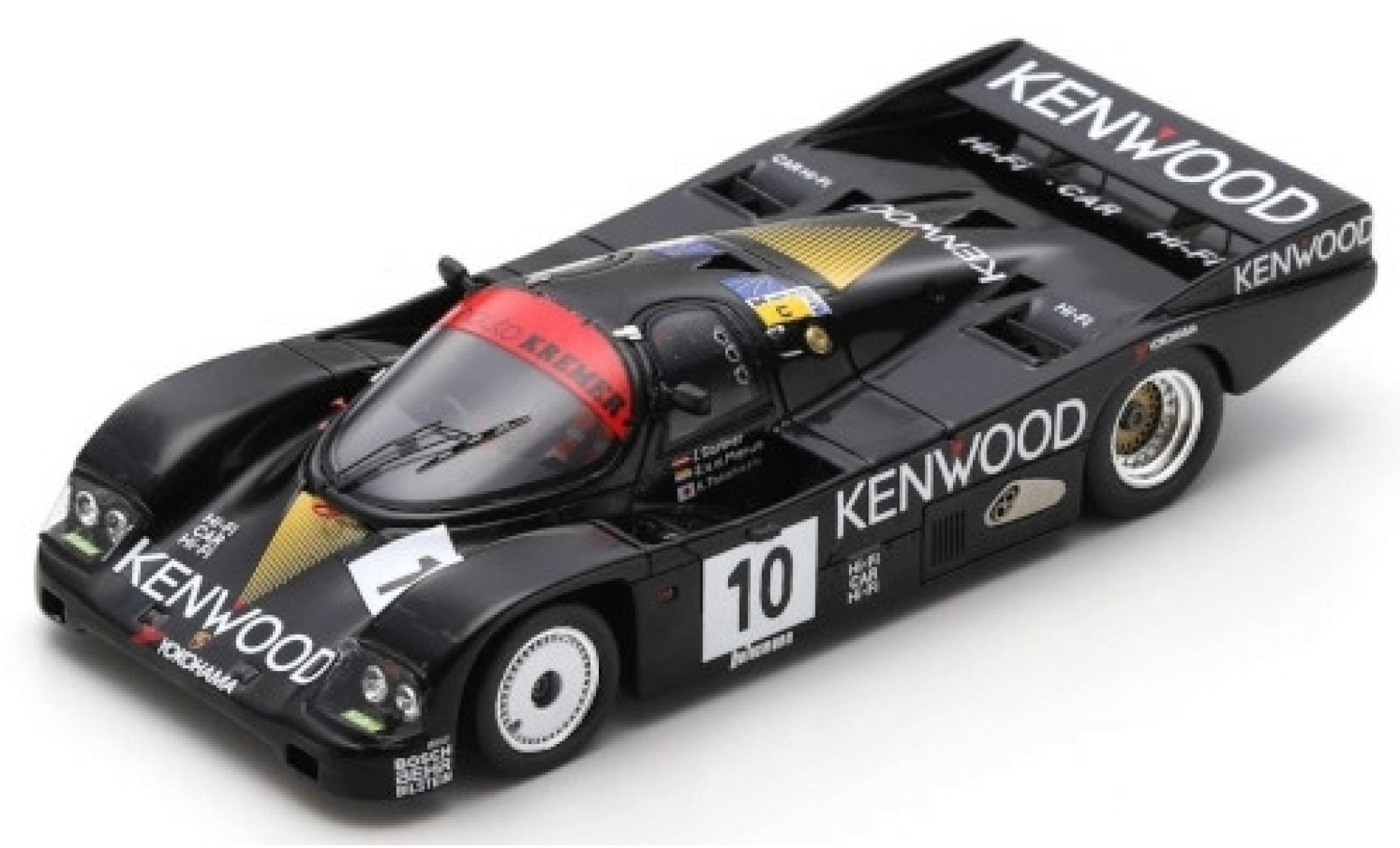 Porsche 962 1986 1/43 Spark C RHD No.10 Kremer Racing Kenwood 24h Le Mans 1986 J.Gartner/S.van der Merwe/K.Takahashi modelauto
