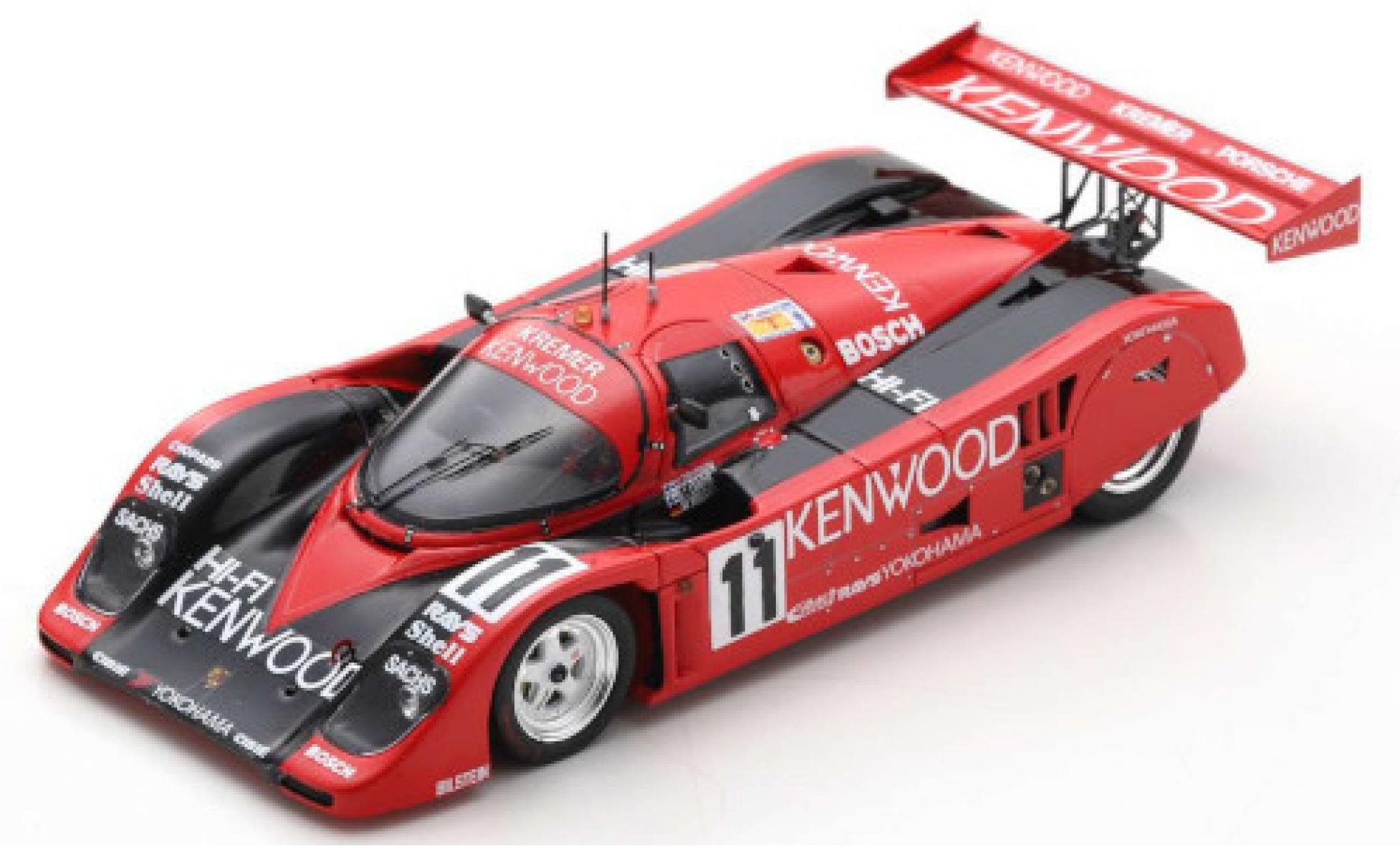 Porsche 962 1991 1/43 Spark CK 6 RHD No.11 Kenwood 24h Le Mans 1991 M.Reuter/H.Toivonen/J.J.Lehto modelauto