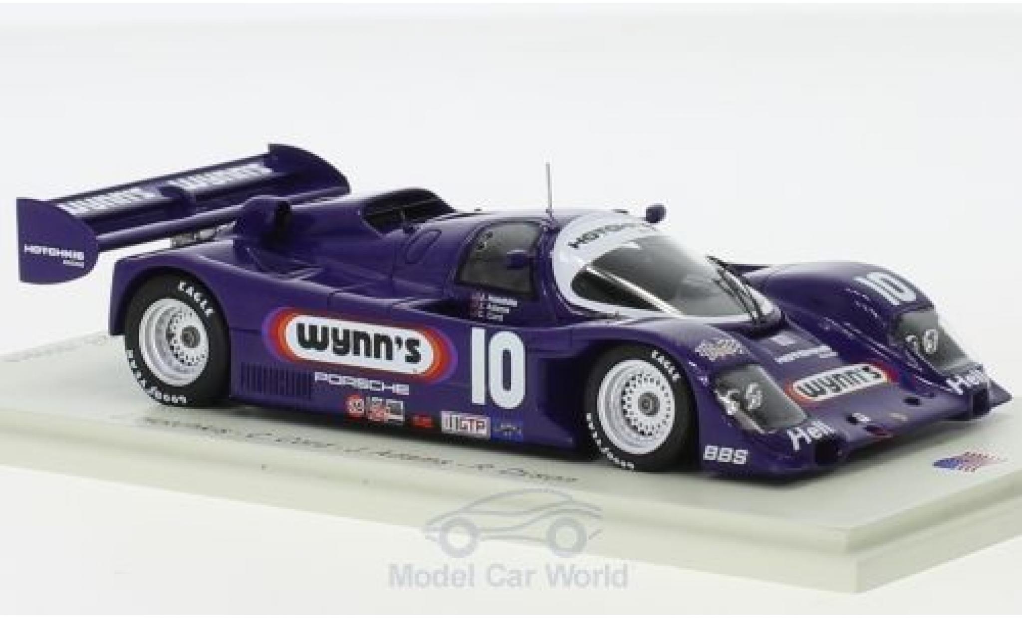 Porsche 962 1991 1/43 Spark RHD No.10 Hotchkis Racing Wynns 24h Daytona 1991 J.Hotchkis/C.Cord/J.Adams/R.Dyson modelauto