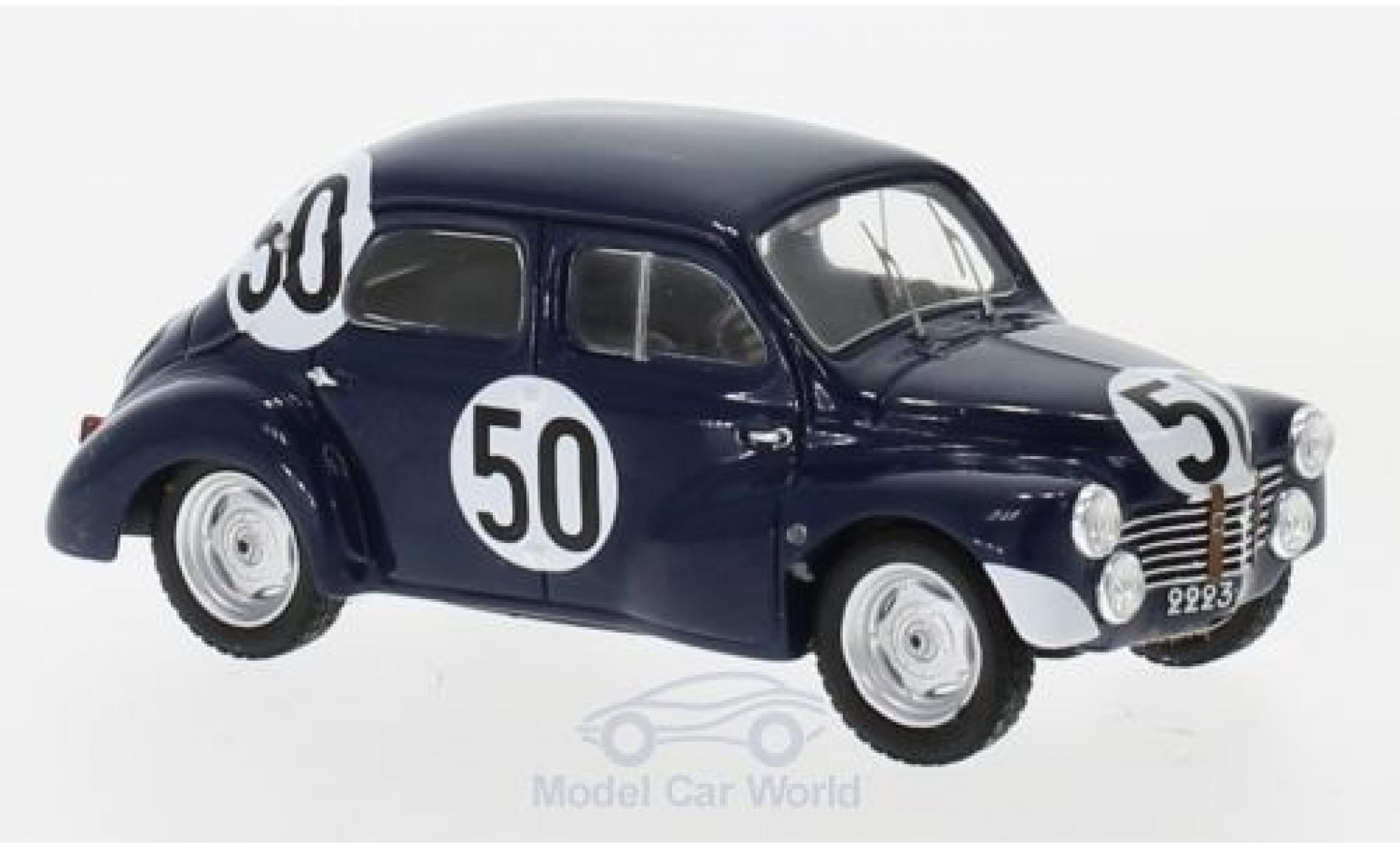Renault 4CV 1/43 Spark 1063 No.50 24h Le Mans 1951 F.Landon/A.Briat modelauto