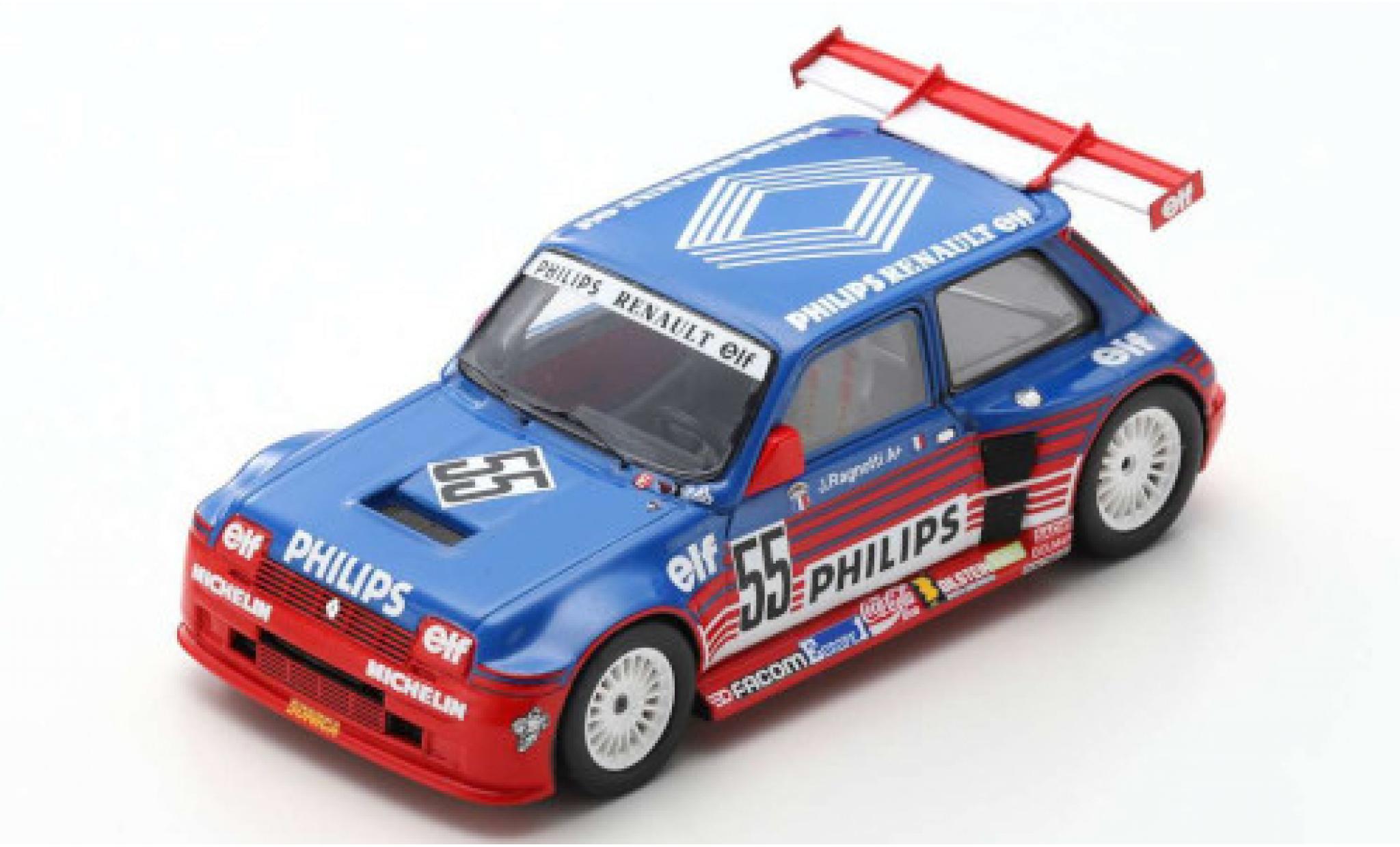 Renault 5 1/43 Spark Turbo Superproduction No. Philips 1987 J.Ragnotti modelauto