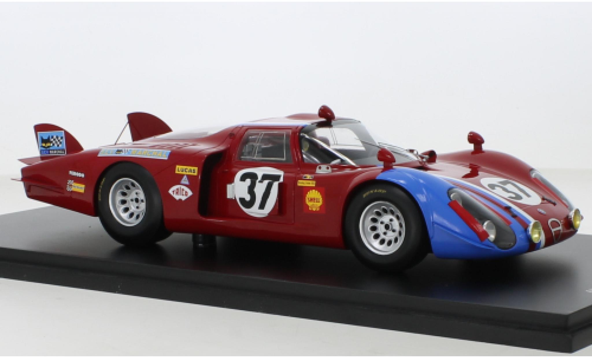 Alfa Romeo 33 1/18 Spark /2 RHD No.37 24h Le Mans 1968 modelauto