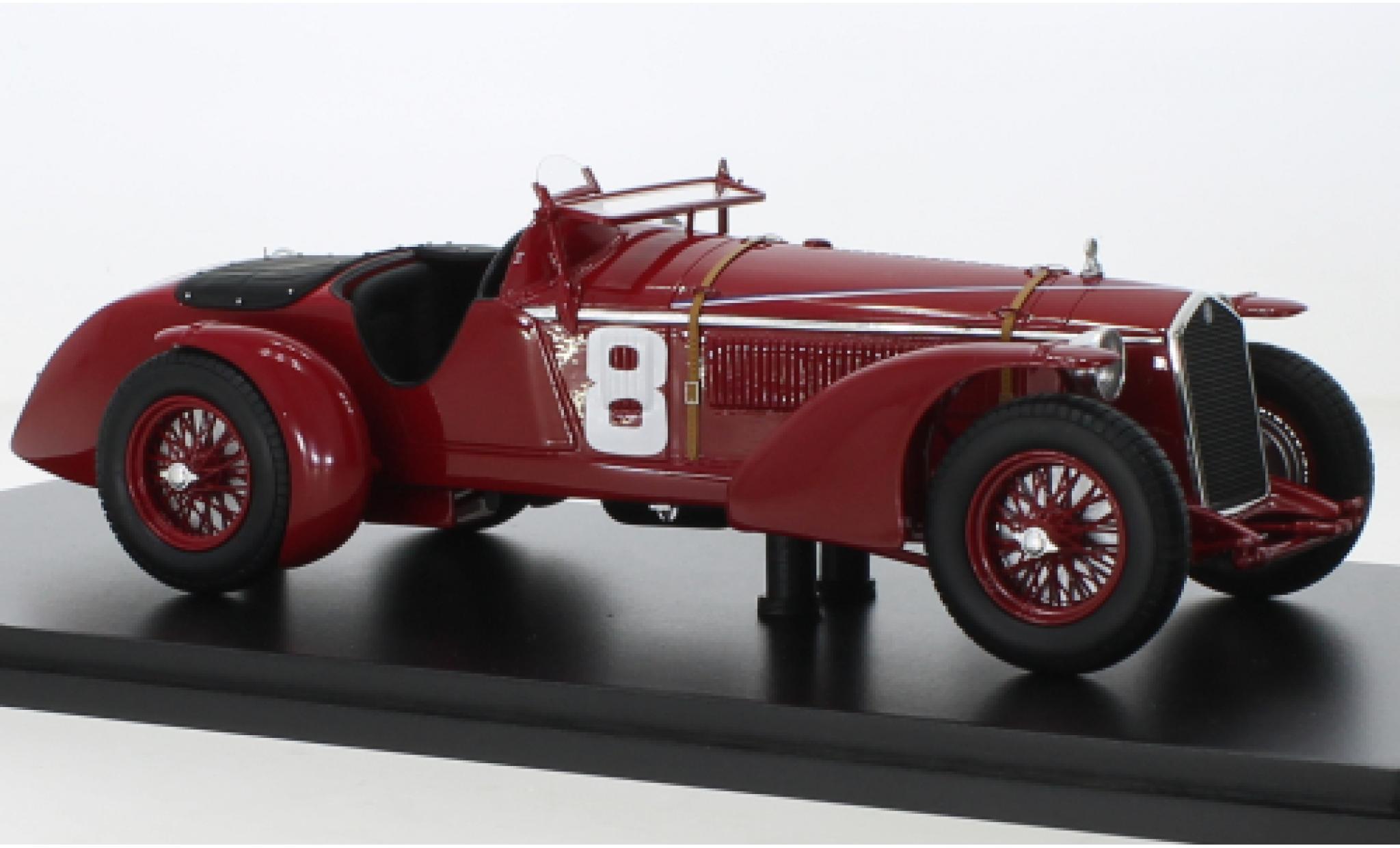 Alfa Romeo 8C 1/18 Spark No.8 24h Le Mans 1932 modelauto