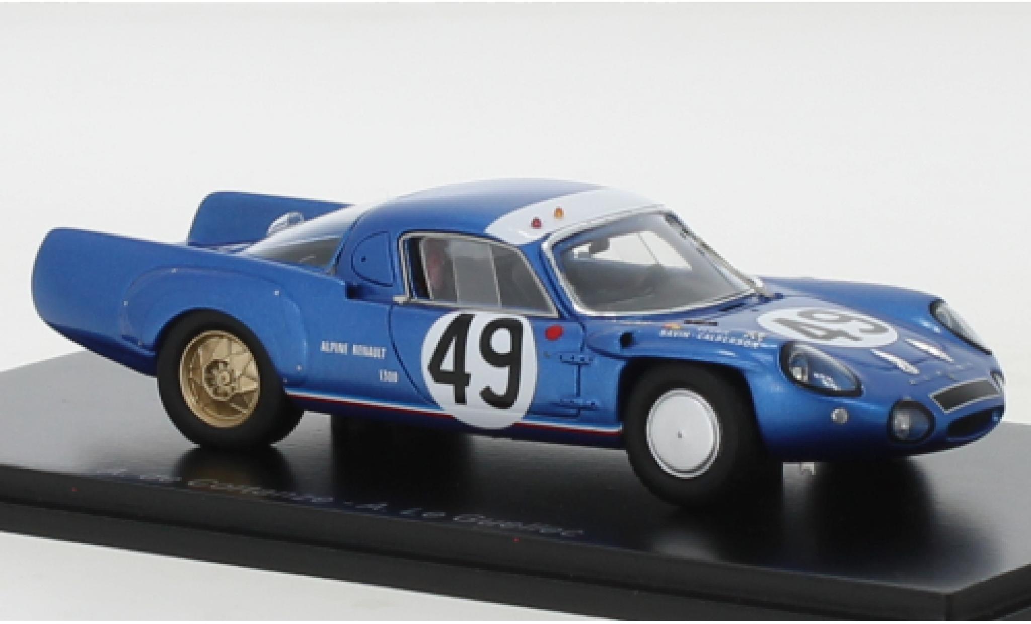 Alpine A210 1/43 Spark No.49 24h Le Mans 1967 modelauto