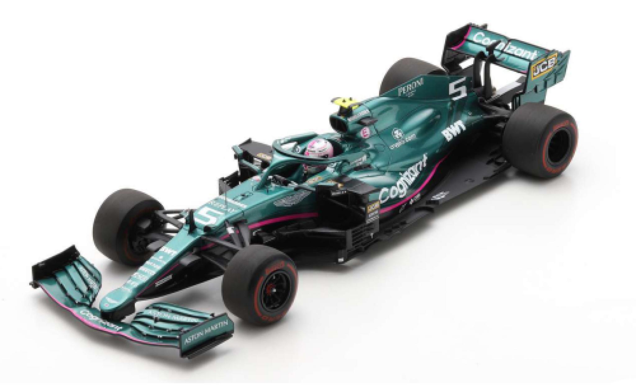 Aston Martin AMR2 1/18 Spark 1 No.5 Cognizant F1 Team Cognizant Formel 1 GP Azerbaijan 2021 modelauto