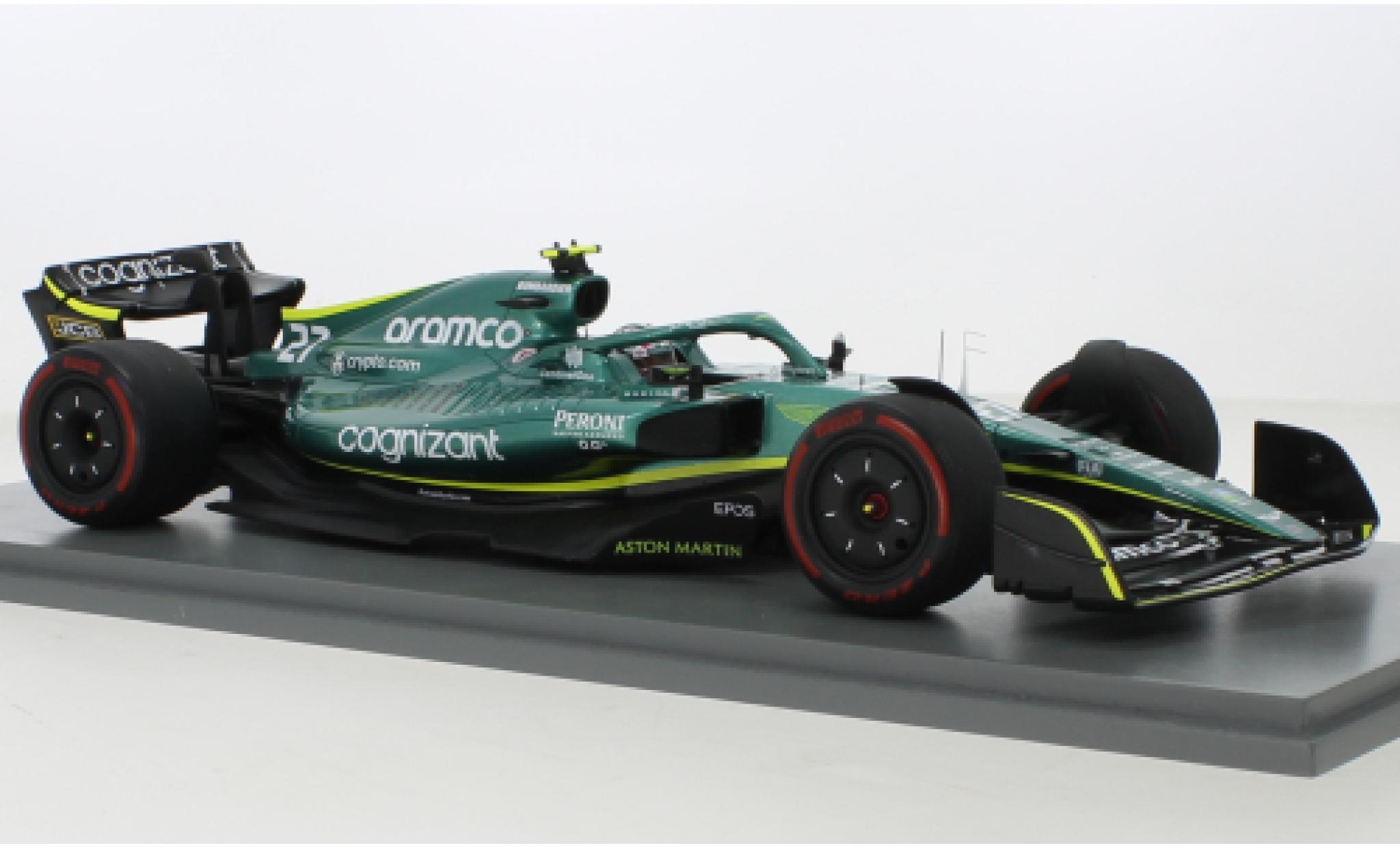 Aston Martin AMR2 1/43 Spark 2 No.27 Aramco Cognizant F1 Team Cognizant Formel 1 GP Bahrain 2022 modelauto