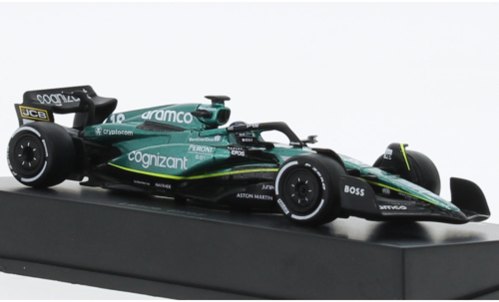 Aston Martin AMR2 1/64 Spark 3 No.18 Aramco Cognizant F1 Team Cognizant formule 1 2023 modelauto