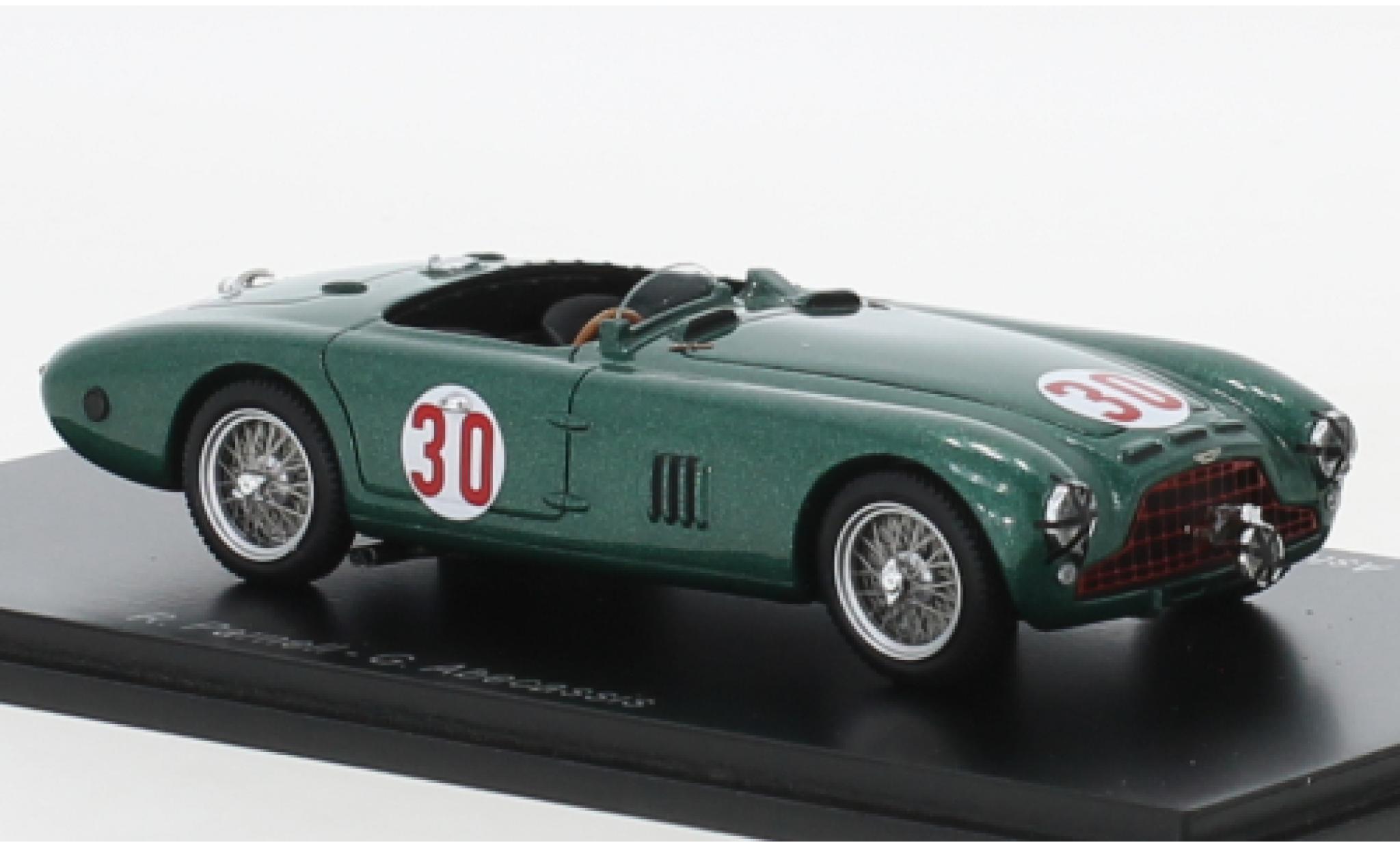 Aston Martin DB3 1/43 Spark RHD No.30 12h Sebring 1953 modelauto
