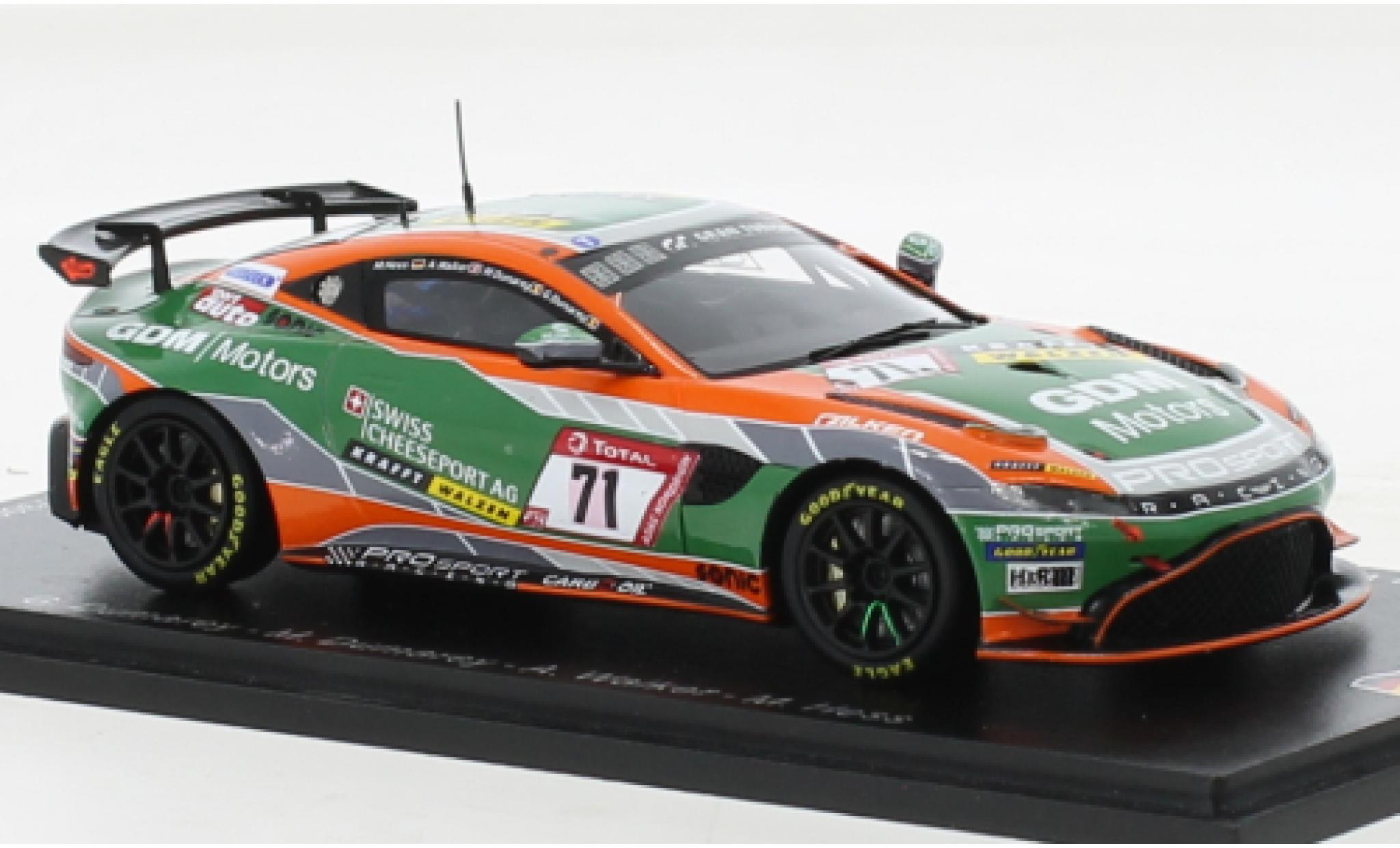 Aston Martin V8 Vantage GT4 1/43 Spark Vantage AMR GT4 No.71 PROsport Racing 24h N&uuml;rburgring 2021 modelauto