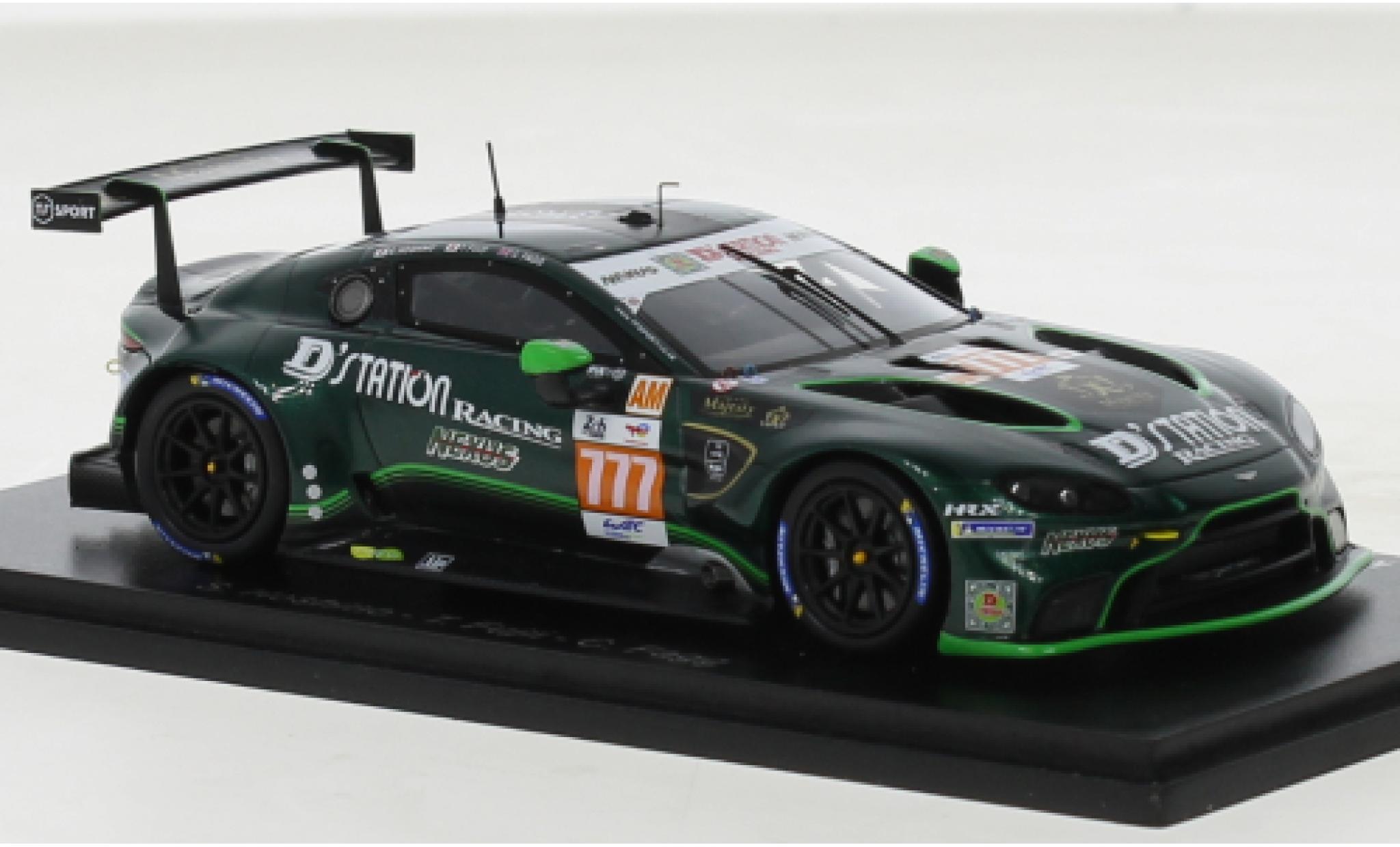 Aston Martin Vantage 1/43 Spark AMR No.777 D Station Racing 24h Le Mans 2022 modelauto